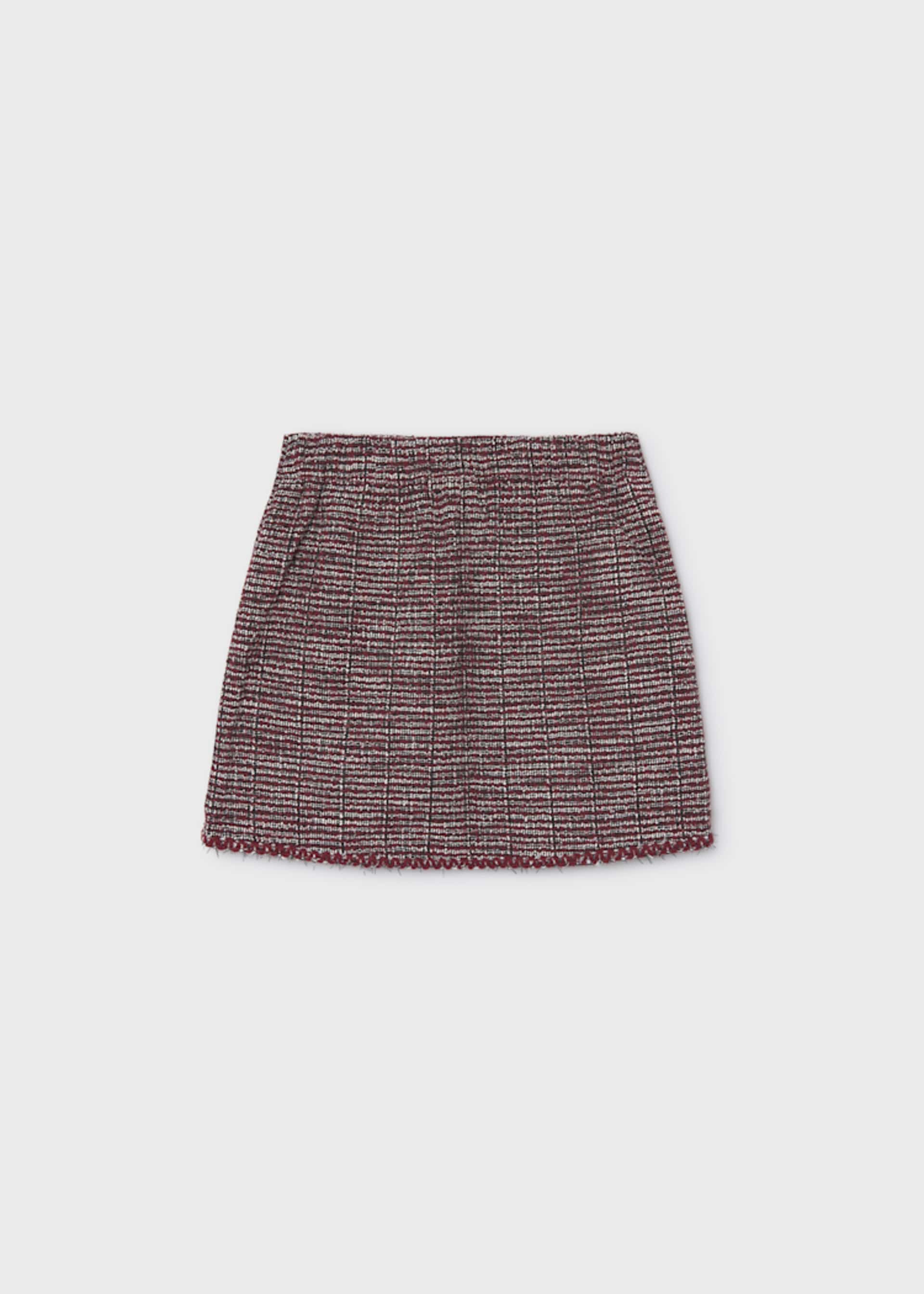 Tweed-Hosenrock Teenager Mädchen