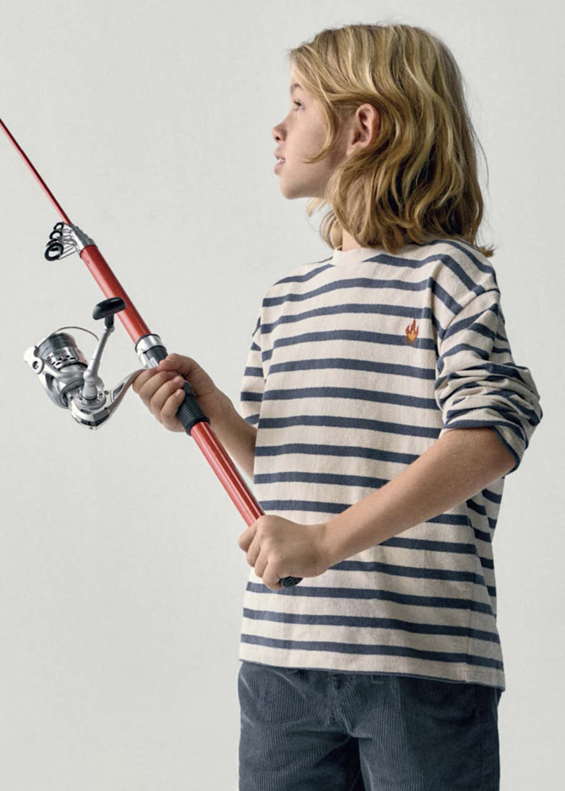 Playera rayas Boston Kids