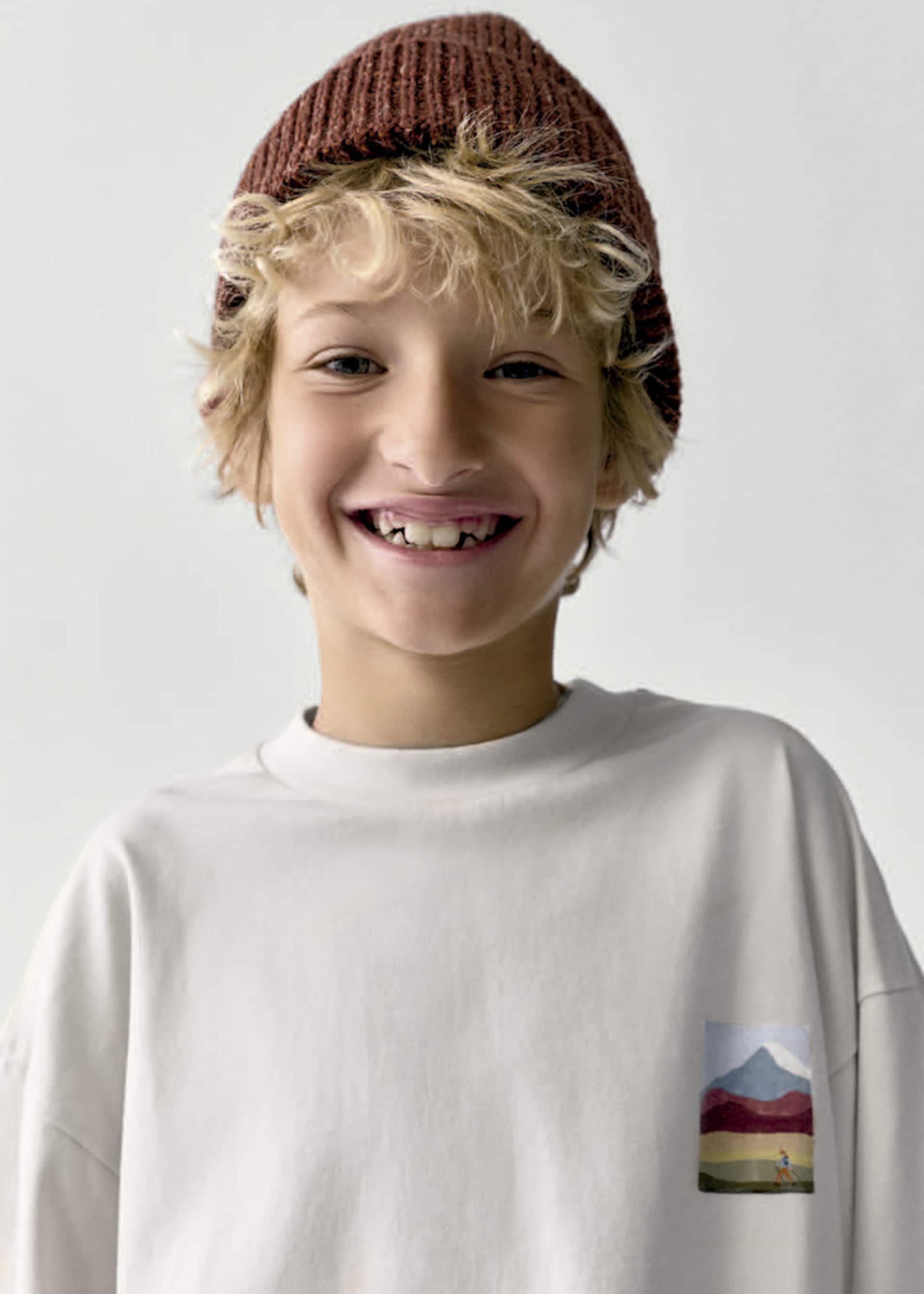 Playera serigrafía espalda Boston Kids