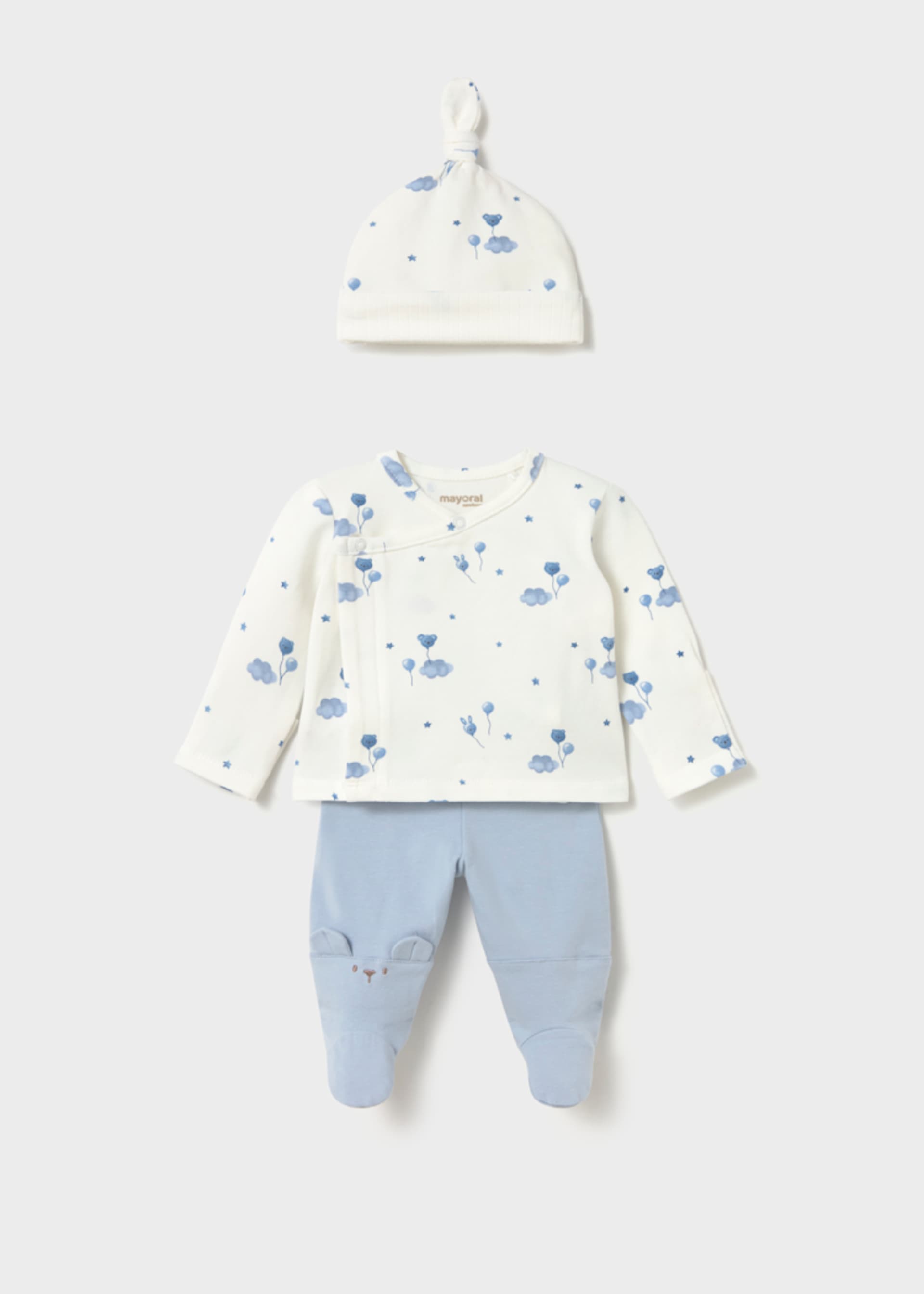 Set 3-teilig Strampler Hose Neugeborene Jungen Set 3-teilig Strampler Hose Neugeborene Jungen