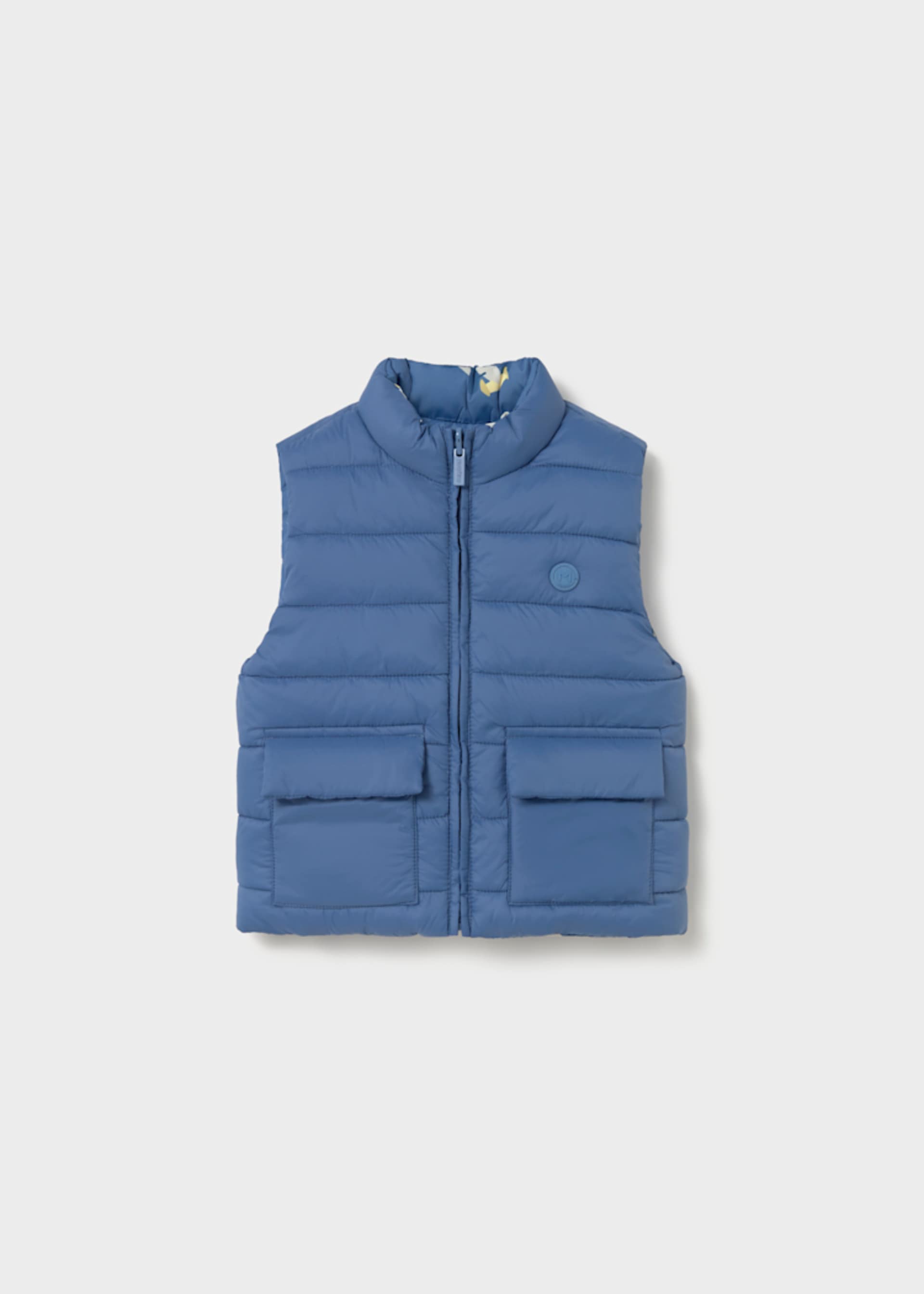 Gilet réversible impirmé bébé Gilet réversible impirmé bébé