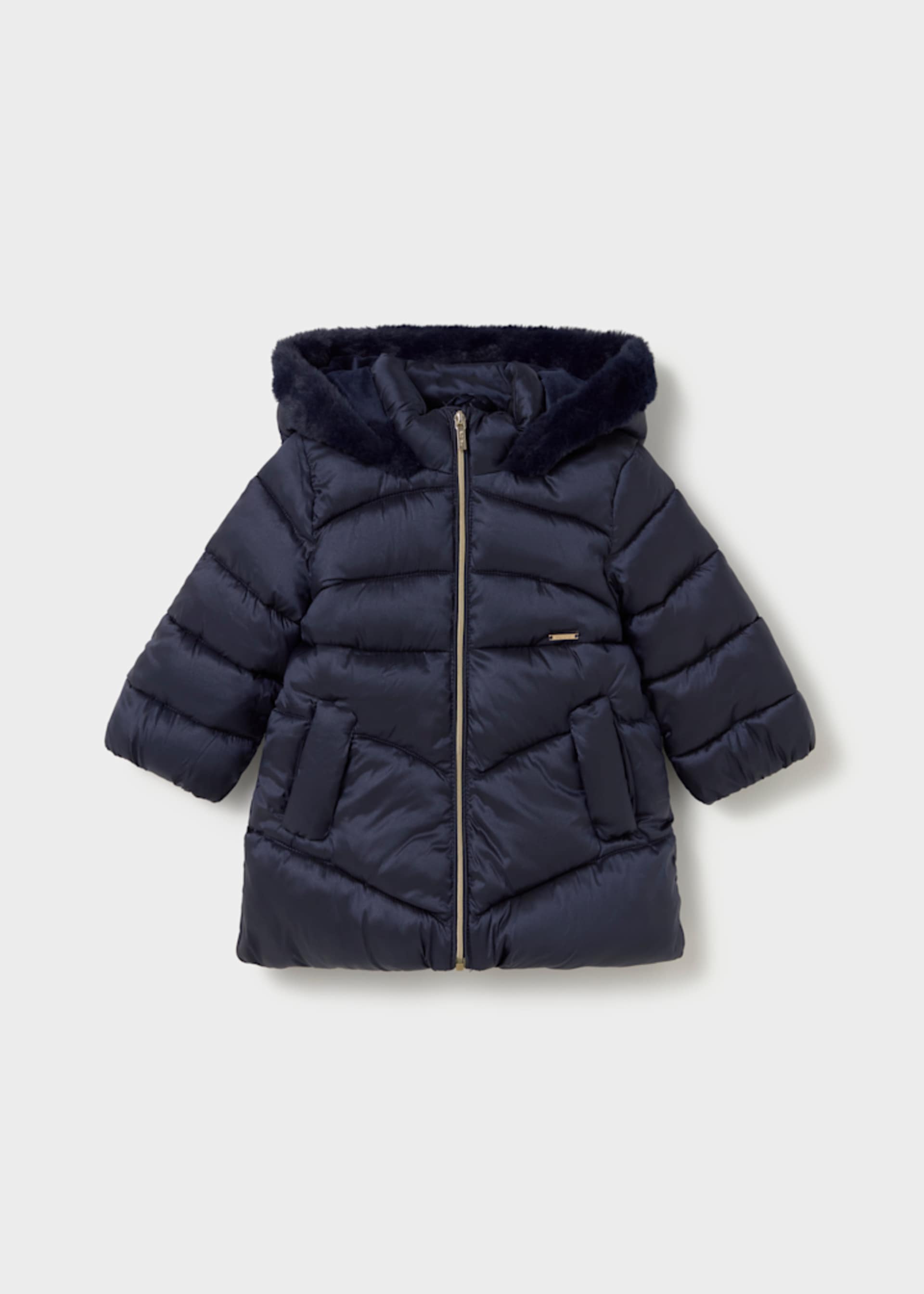 Chaquetón largo acolchado bebé