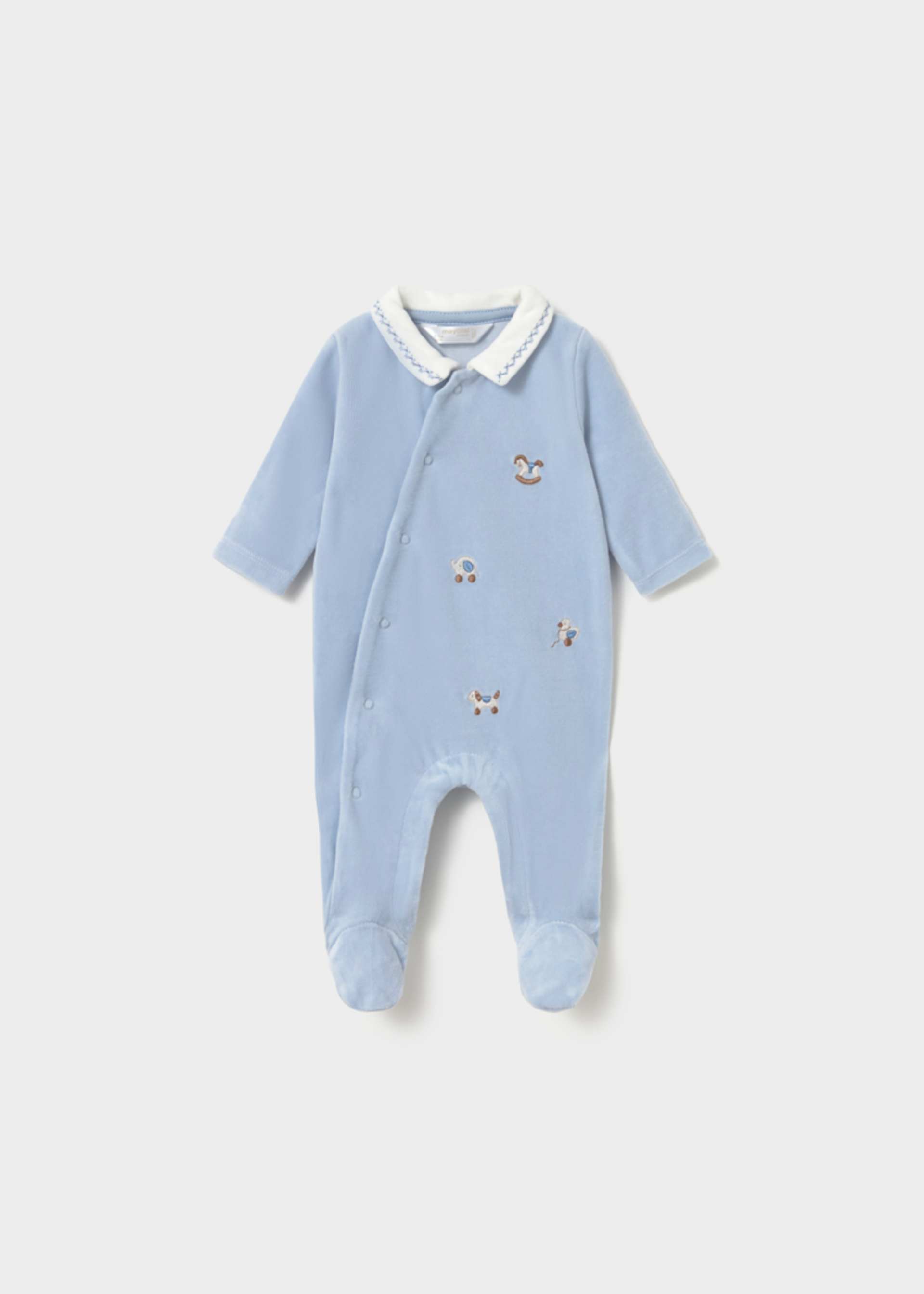 Schlafanzug bestickt Neugeborene Jungen