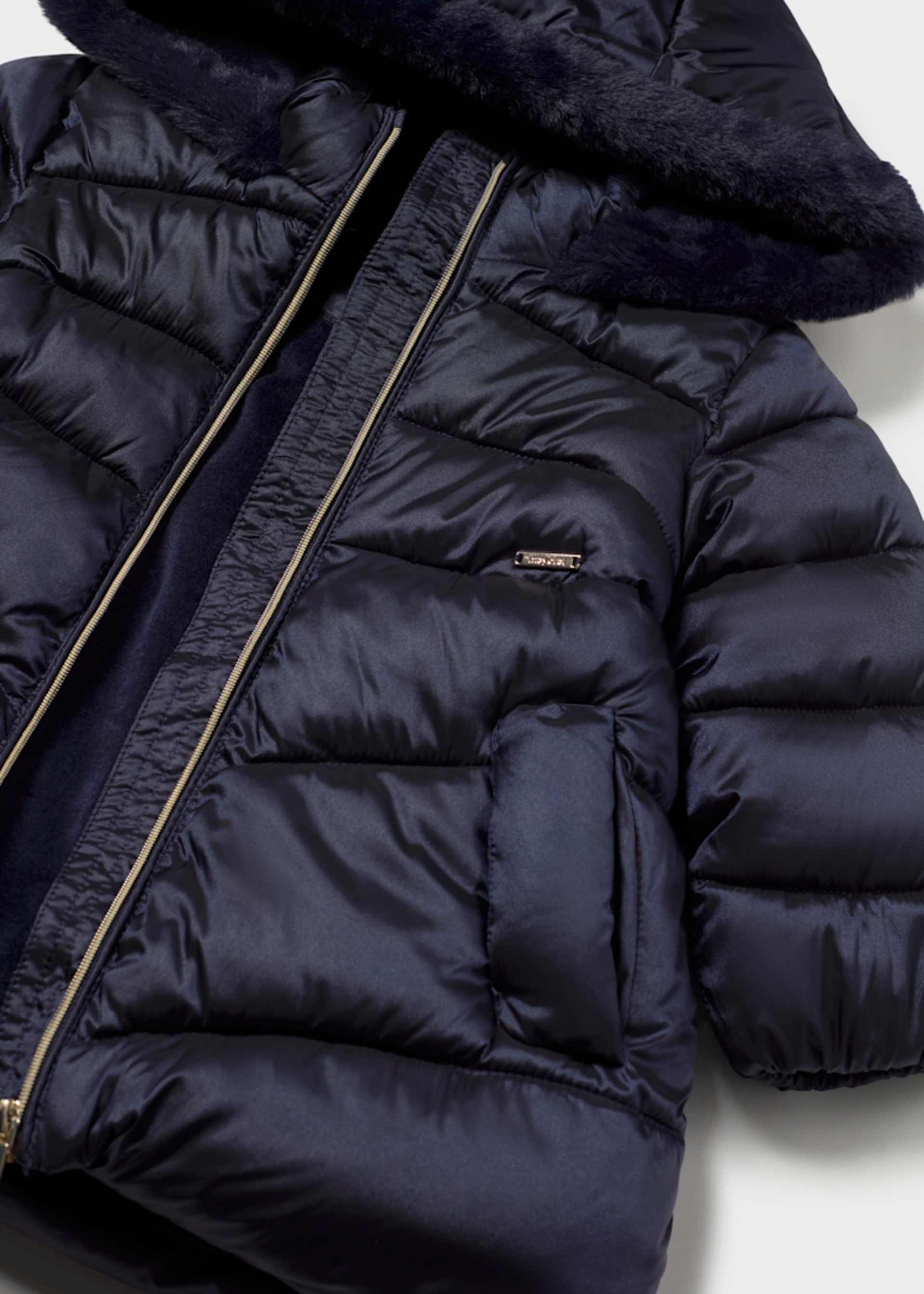 Chaquetón largo acolchado bebé