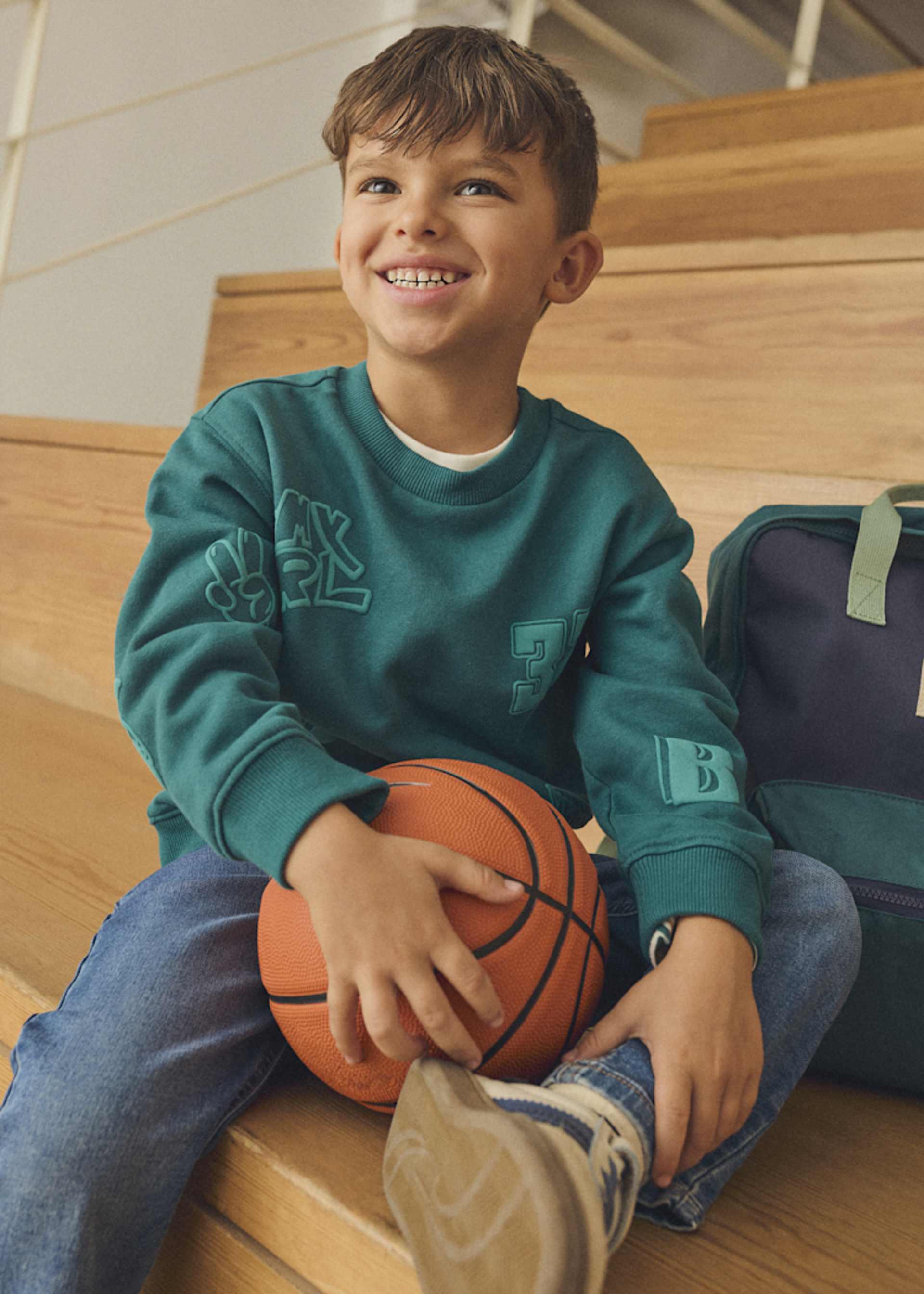 Sweat basket garçon