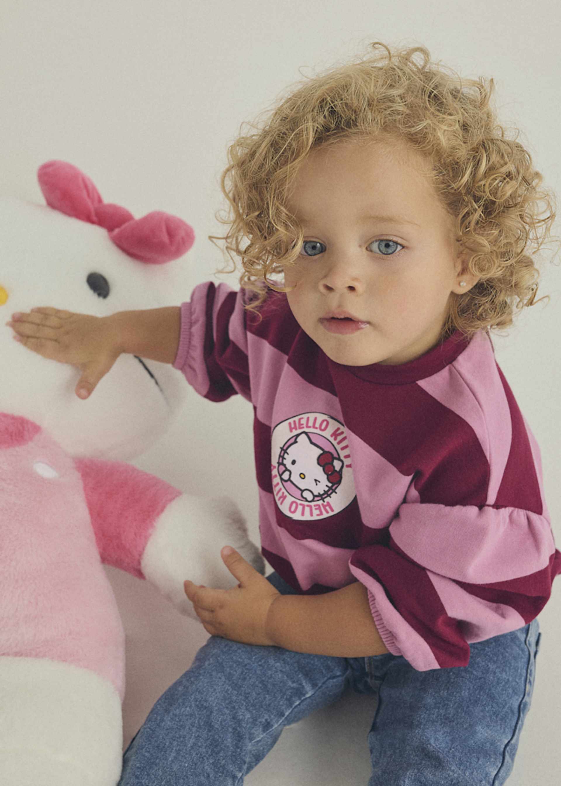Sweatshirt gestreift Baby Hello Kitty ®