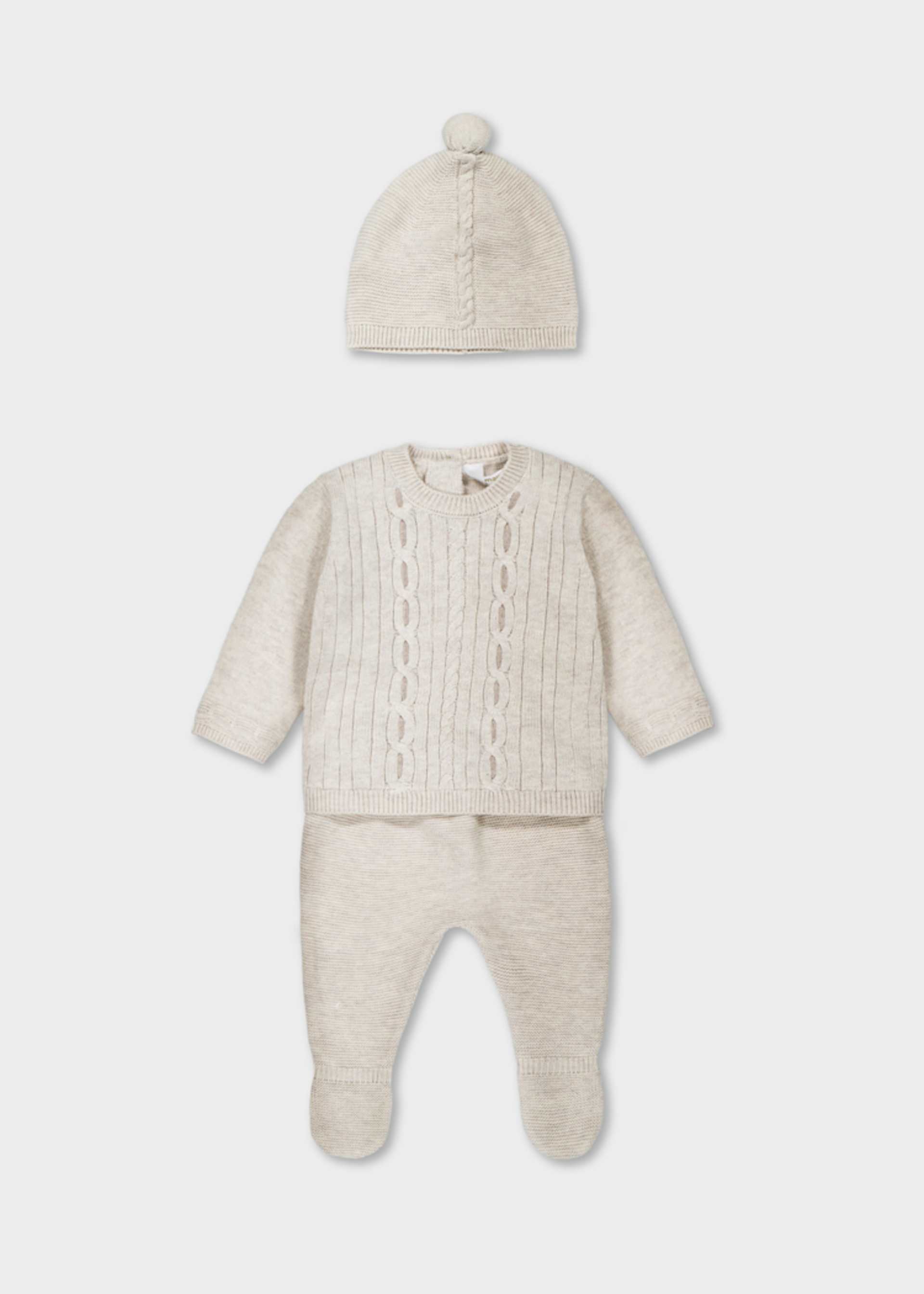 Newborn 3-piece tricot set