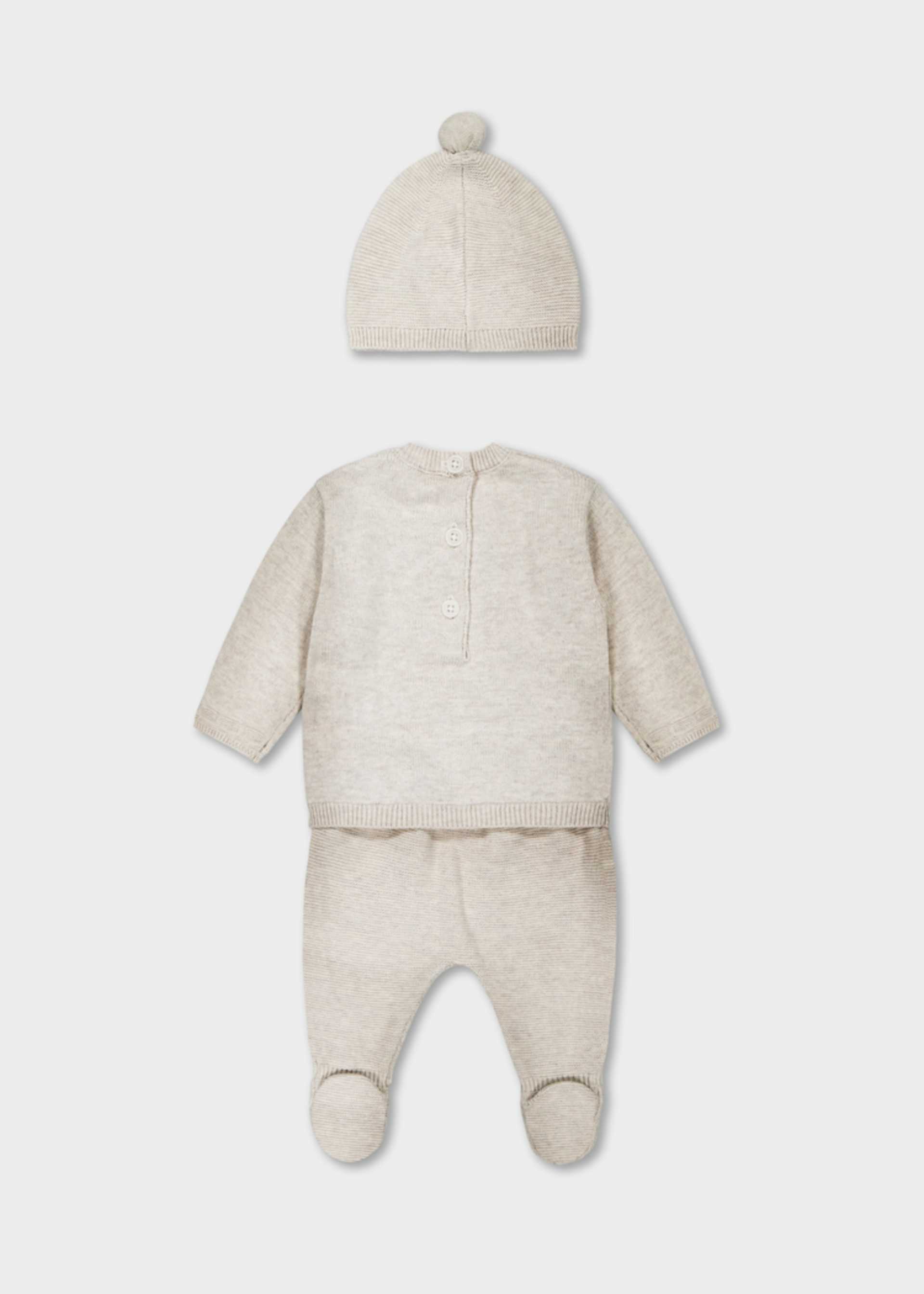 Newborn 3-piece tricot set