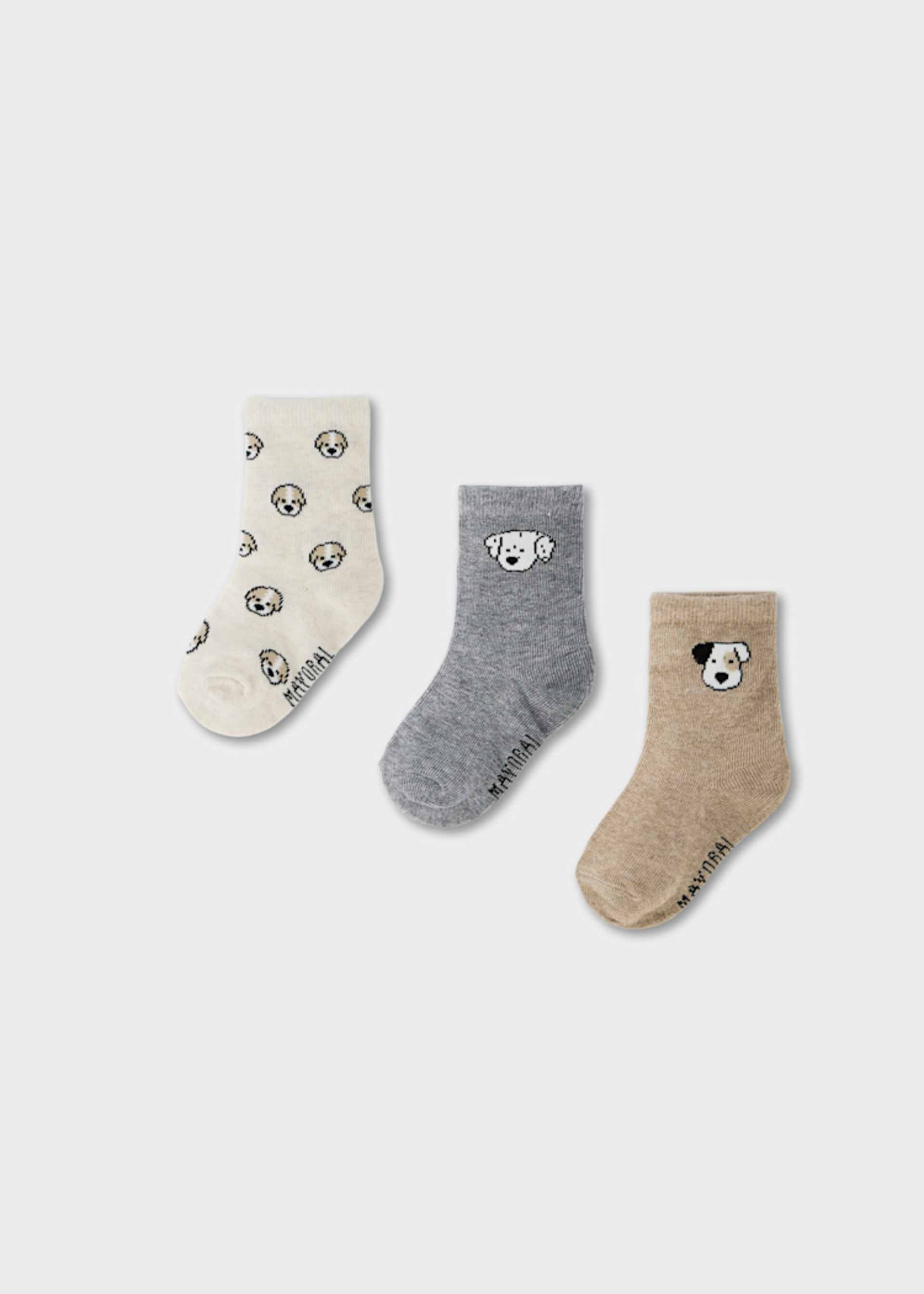 Set of 3 baby animal socks Set of 3 baby animal socks