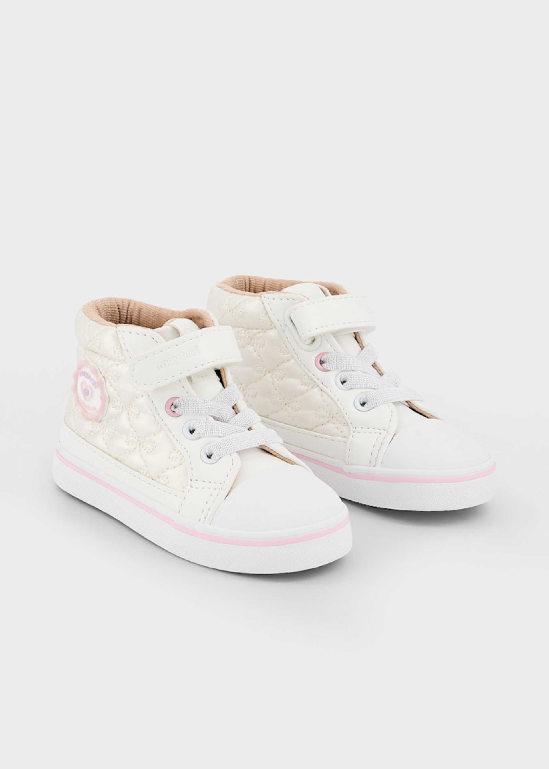 Padded baby booties