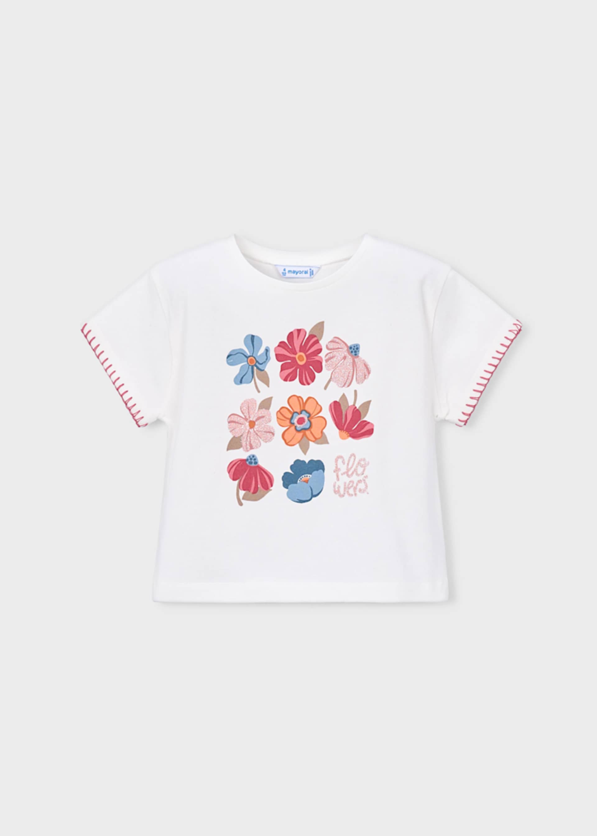 T-Shirt Blumen Mädchen