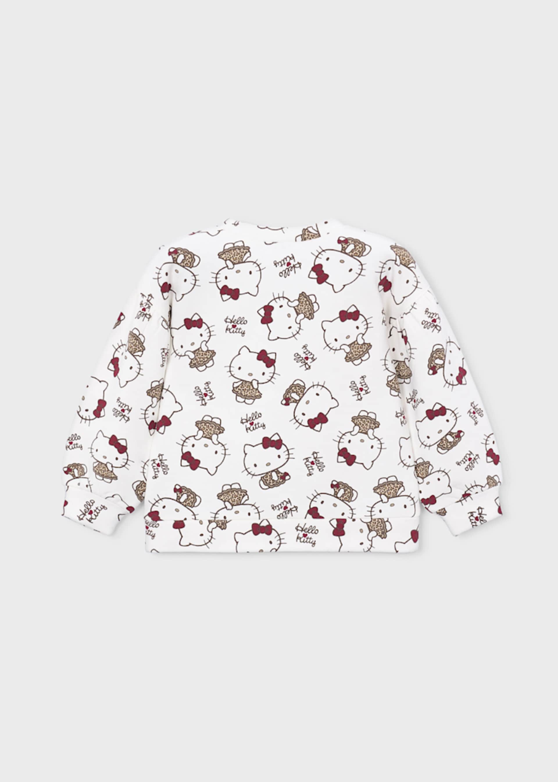 Sweatshirt Printmotiv Mädchen Hello Kitty ®