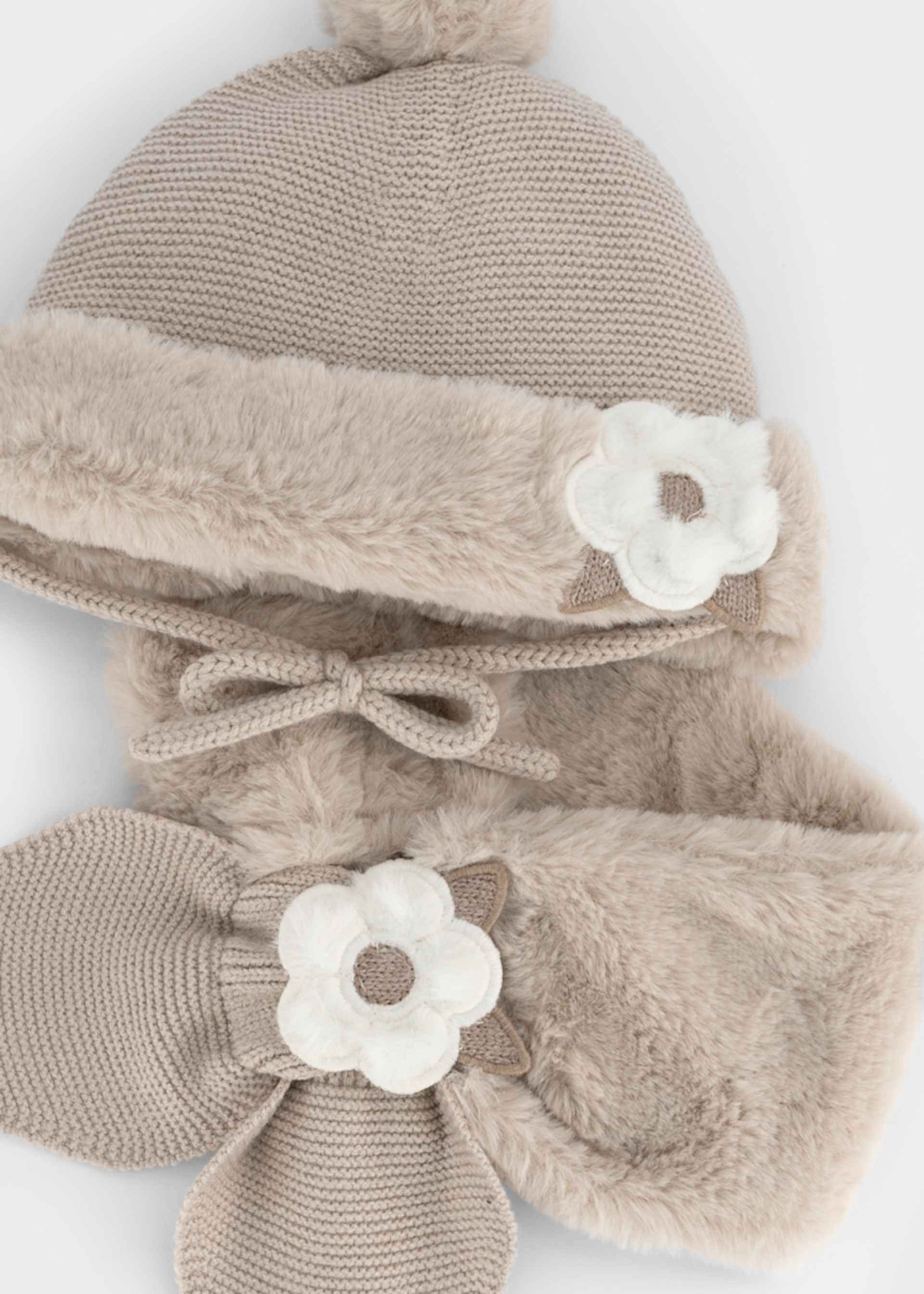 Set cappello e scalda collo bimba