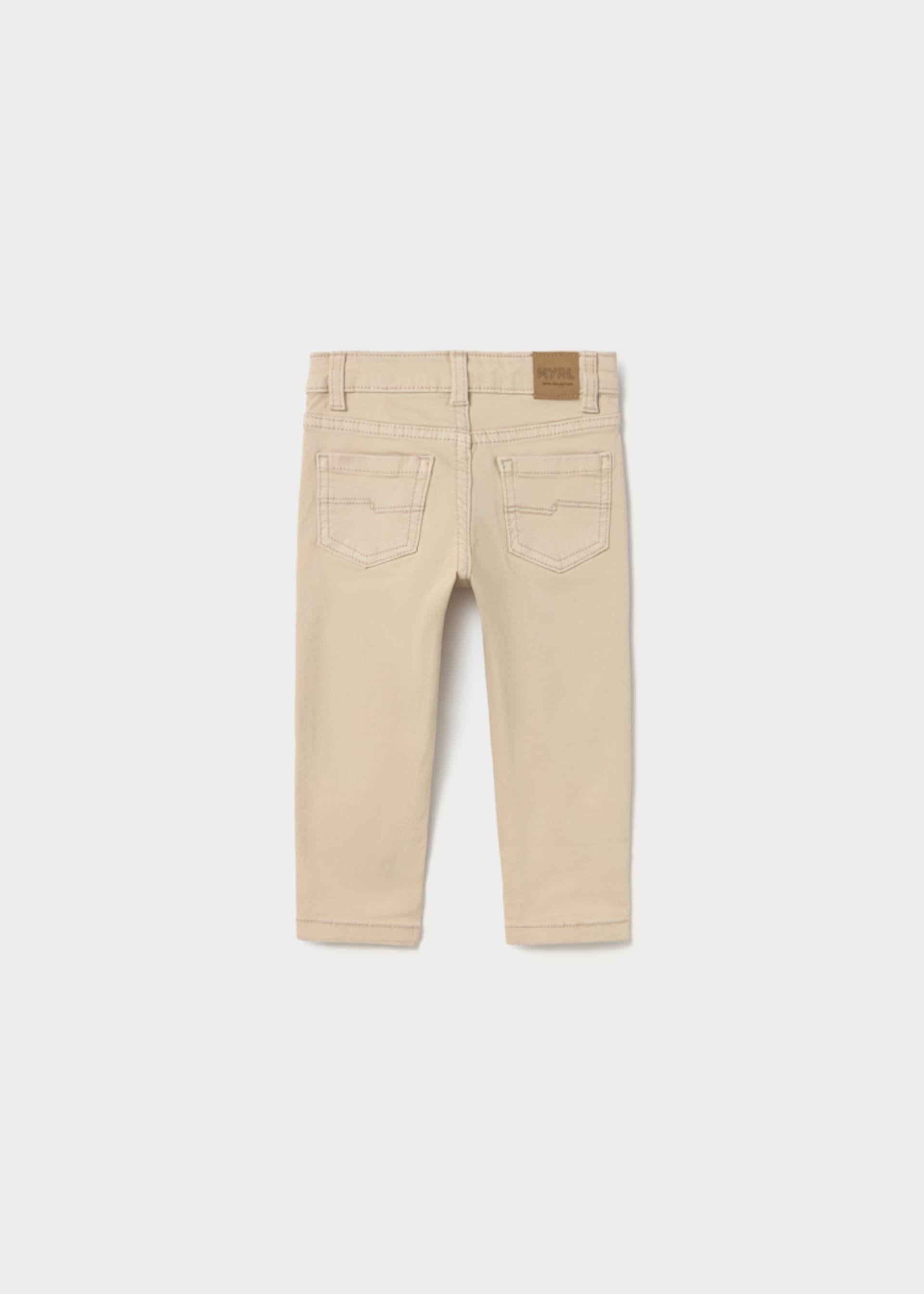 Slim-fit baby trousers