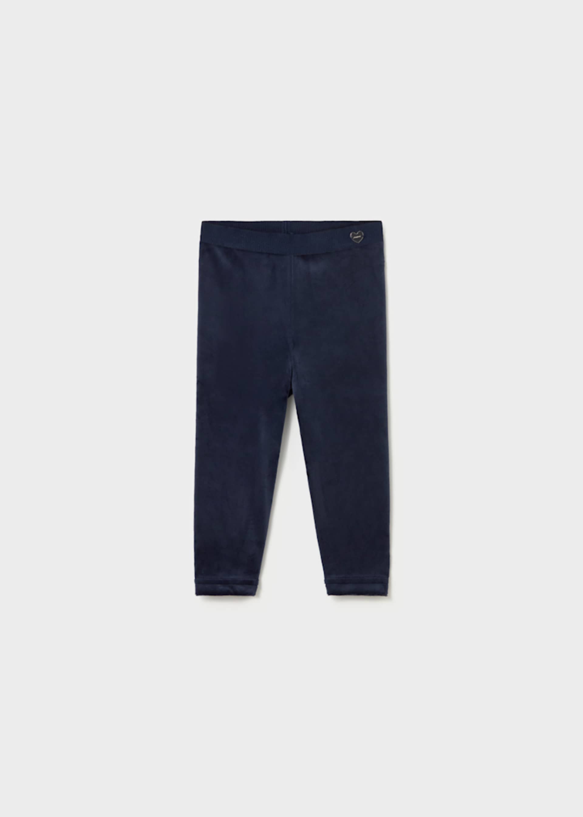 Samt-Leggings basic Baby