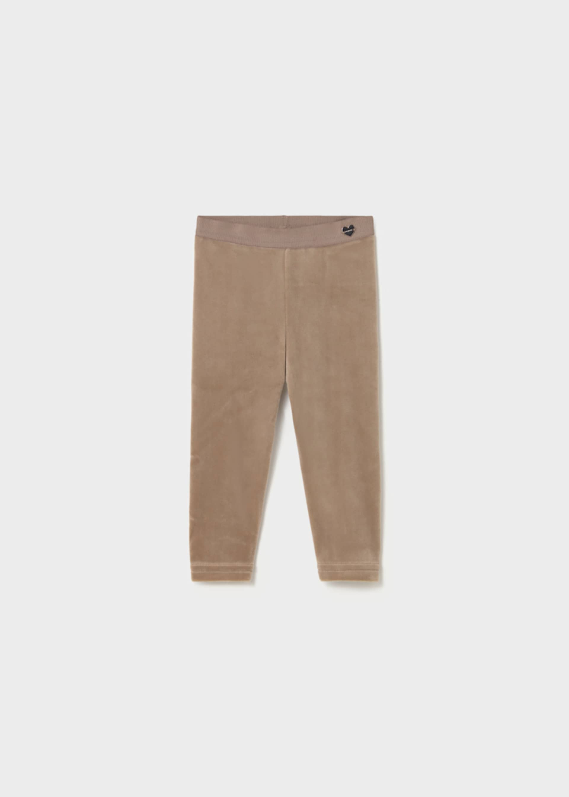 Samt-Leggings basic Baby