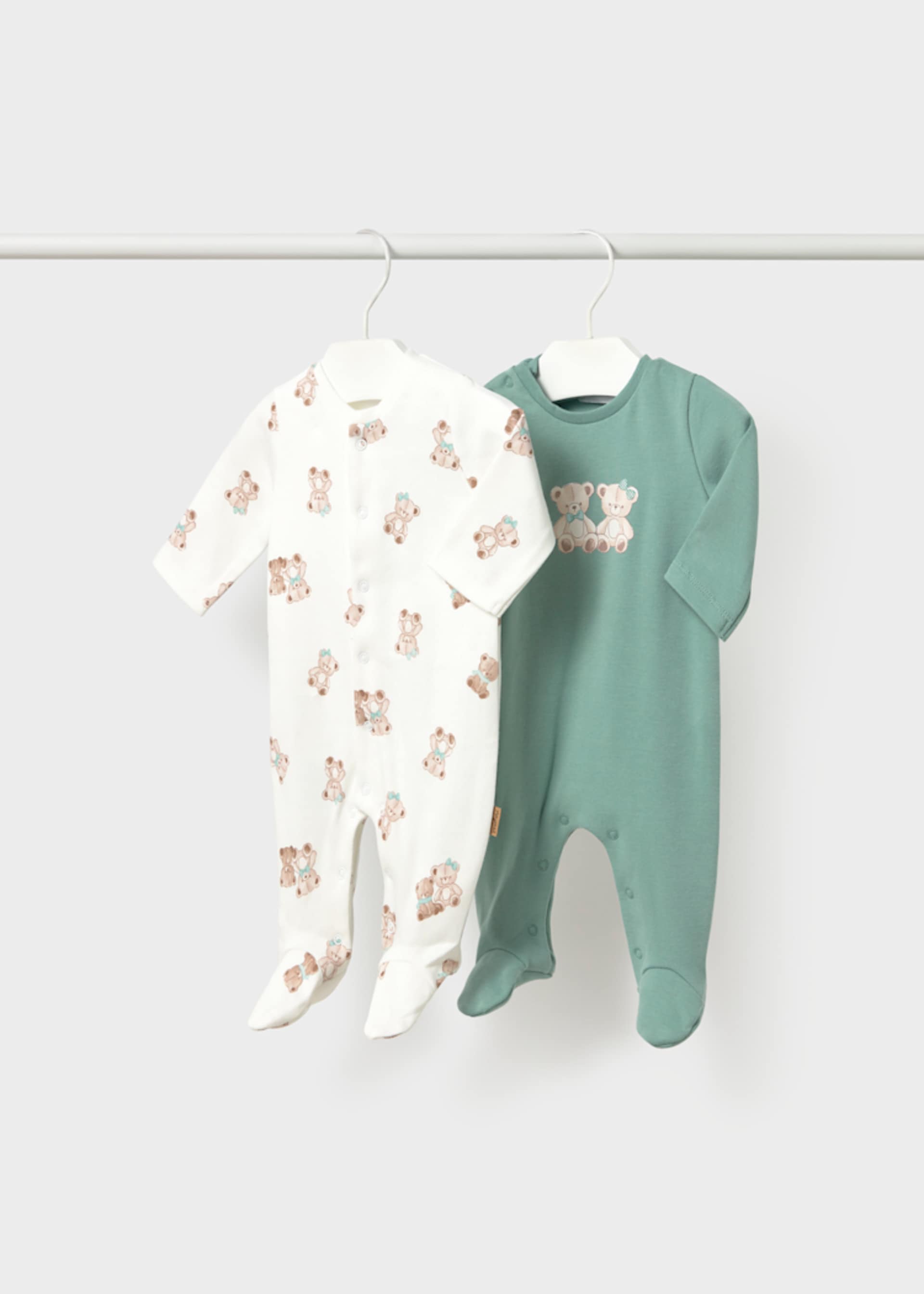Pack 2 pijamas recién nacido