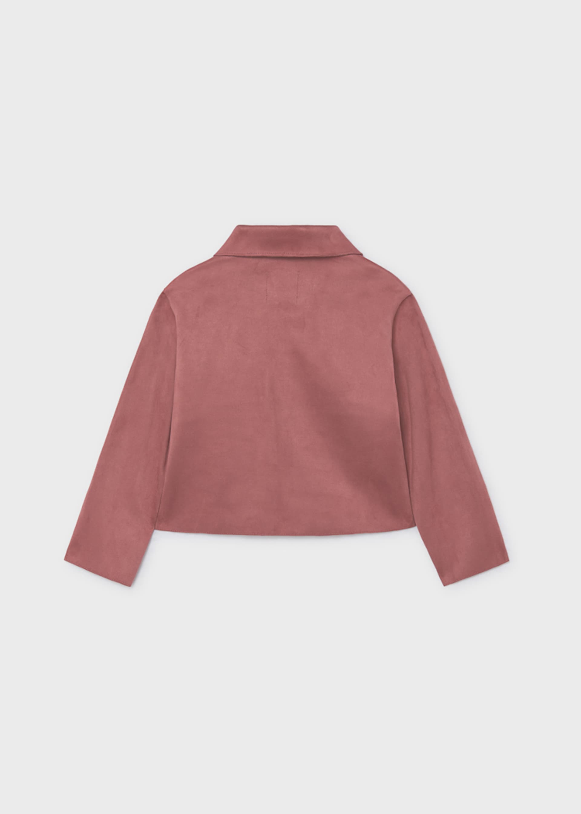 Girl suede effect jacket