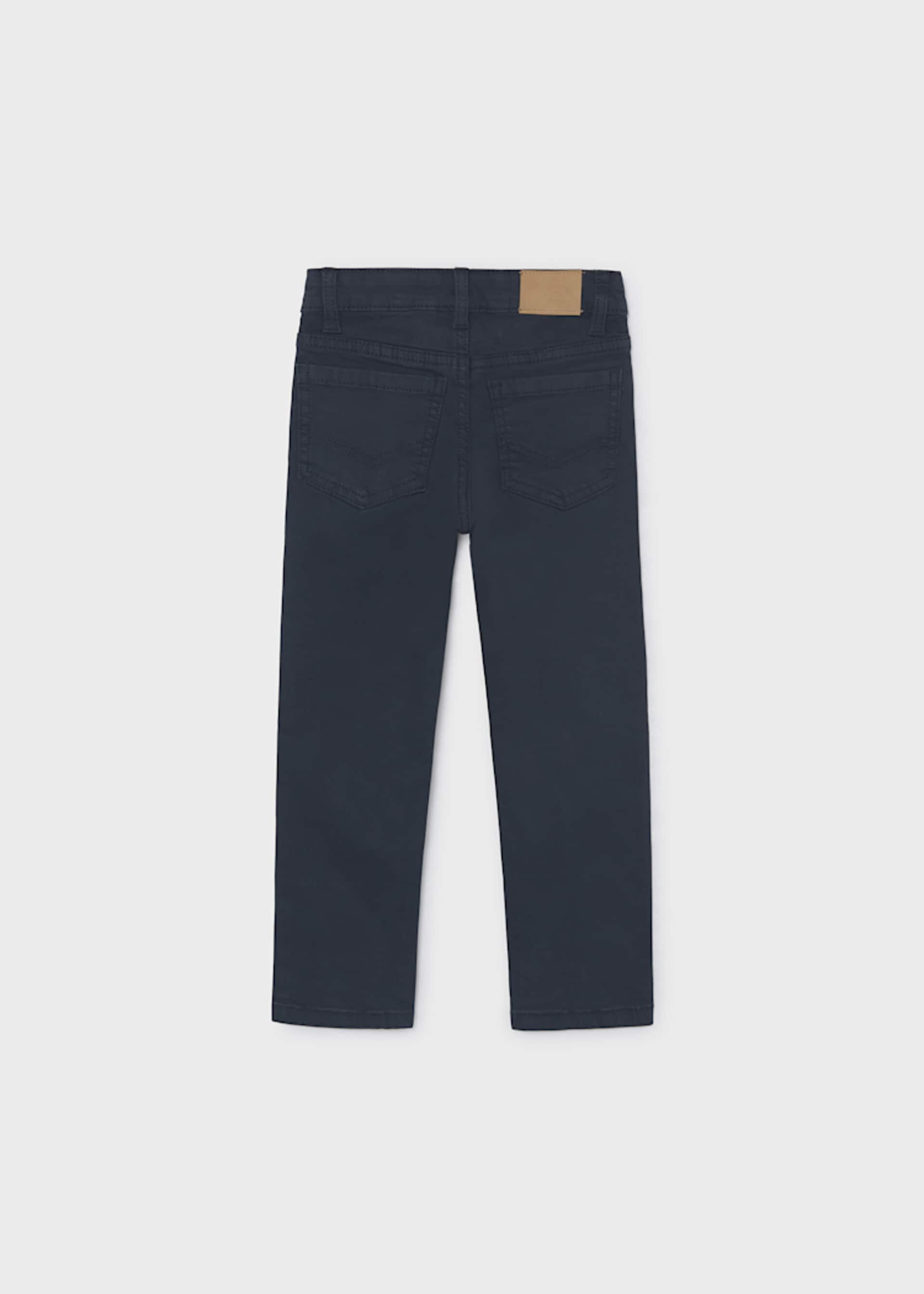 Basic slim-fit trousers with pockets for boys Basic slim-fit trousers with pockets for boys
