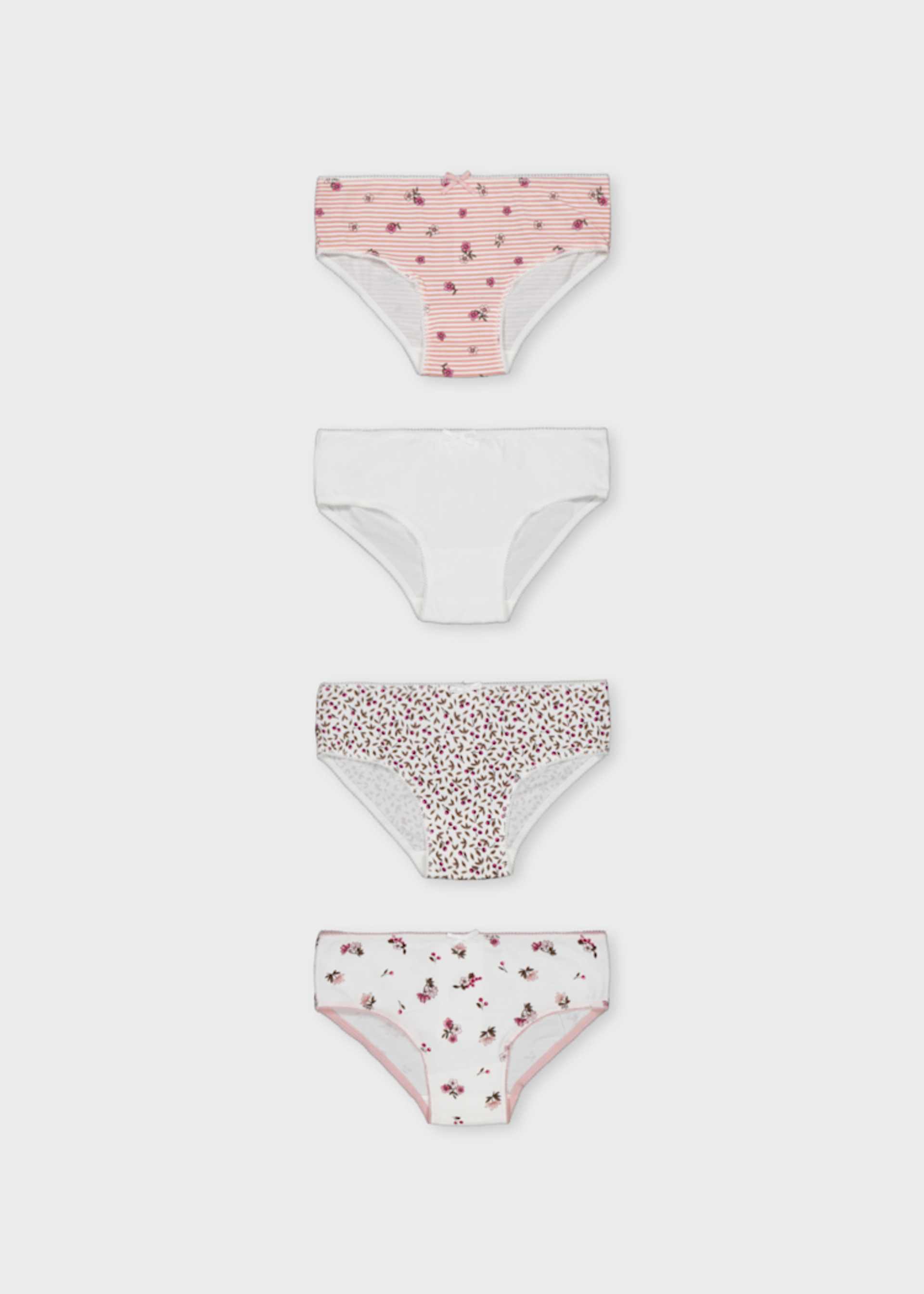 Set 4 braguitas niña