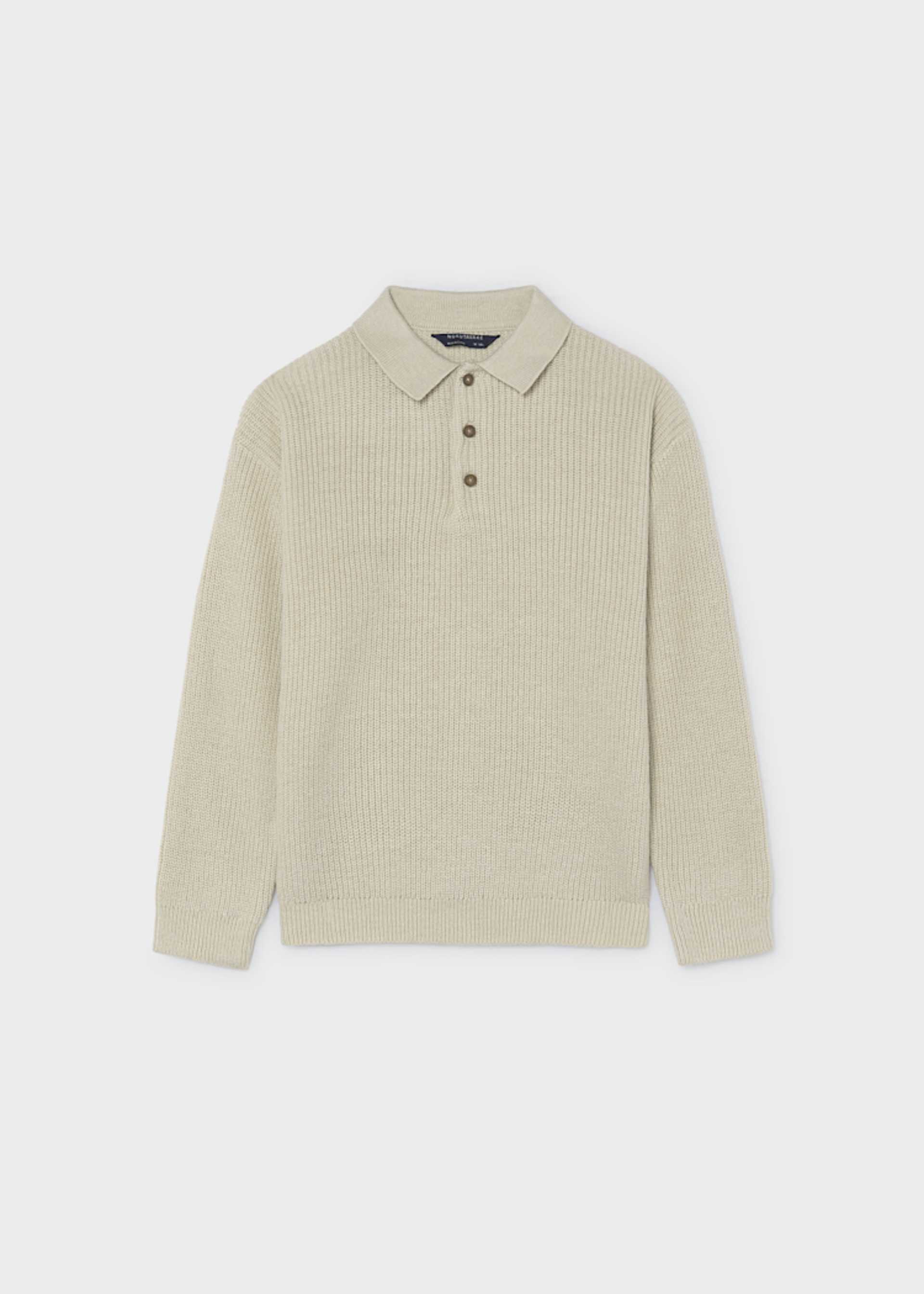 Suéter cuello polo chico