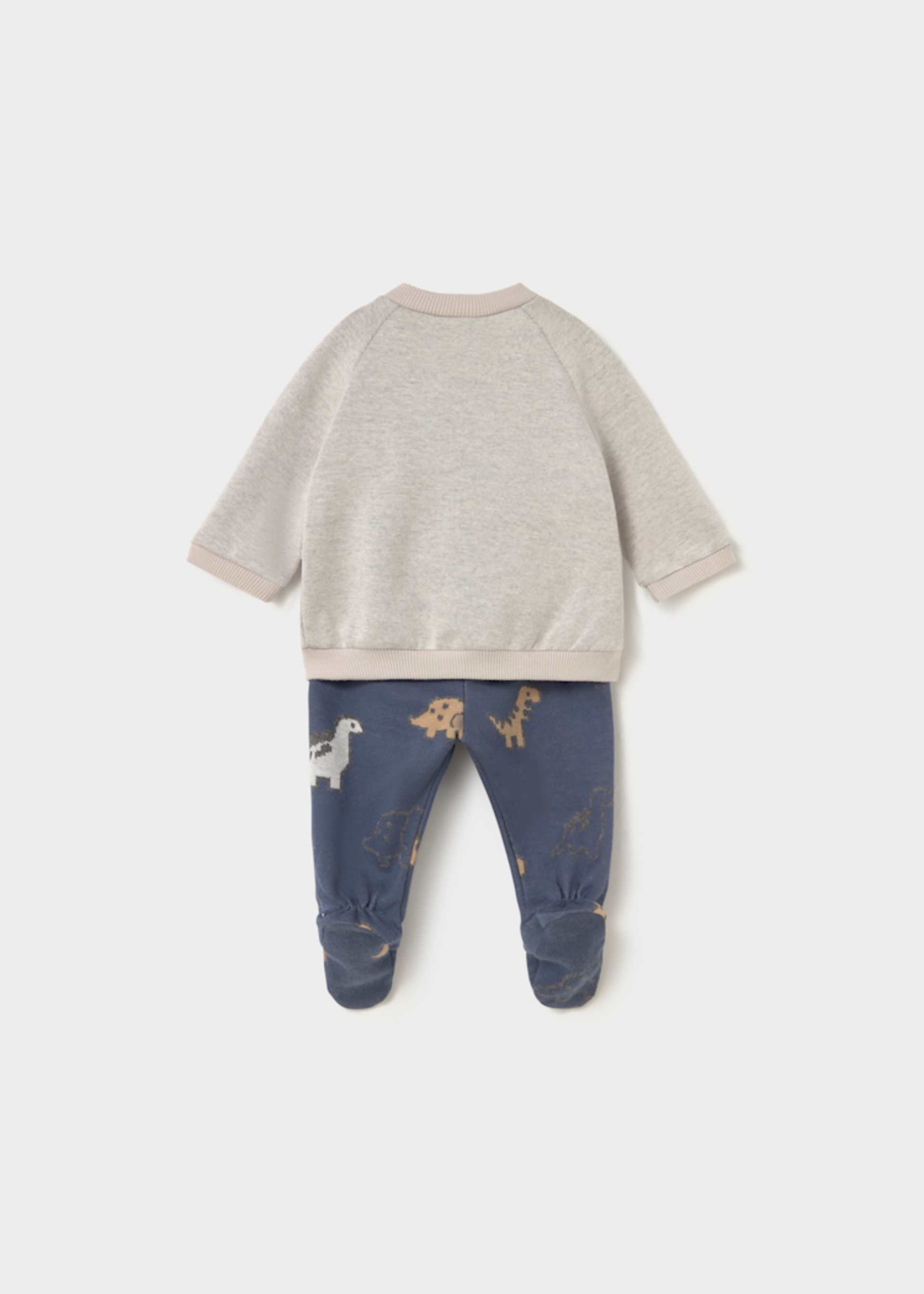 Ensemble guêtre et sweat nouveau-né