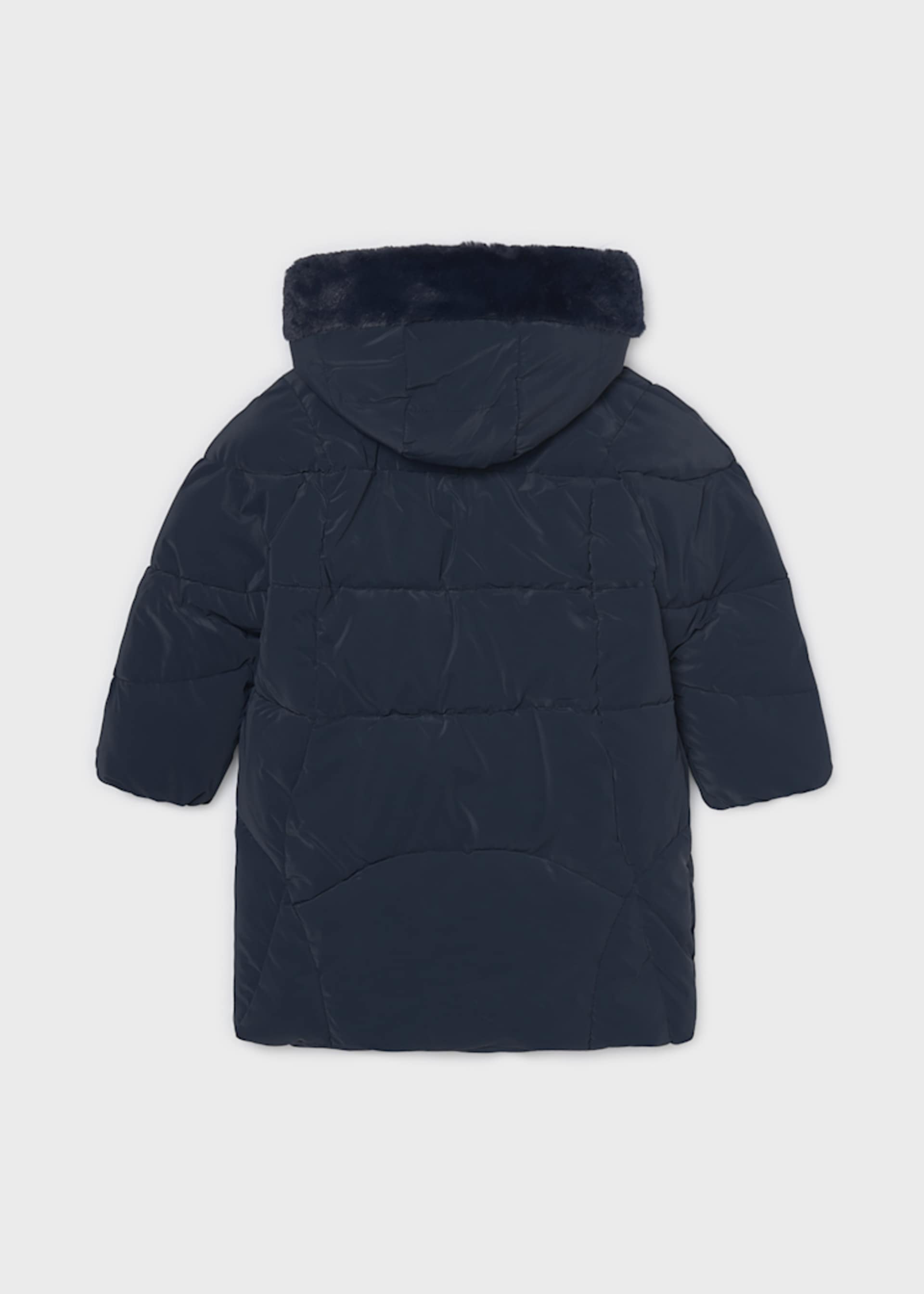 Lange Winterjacke gesteppt Mädchen