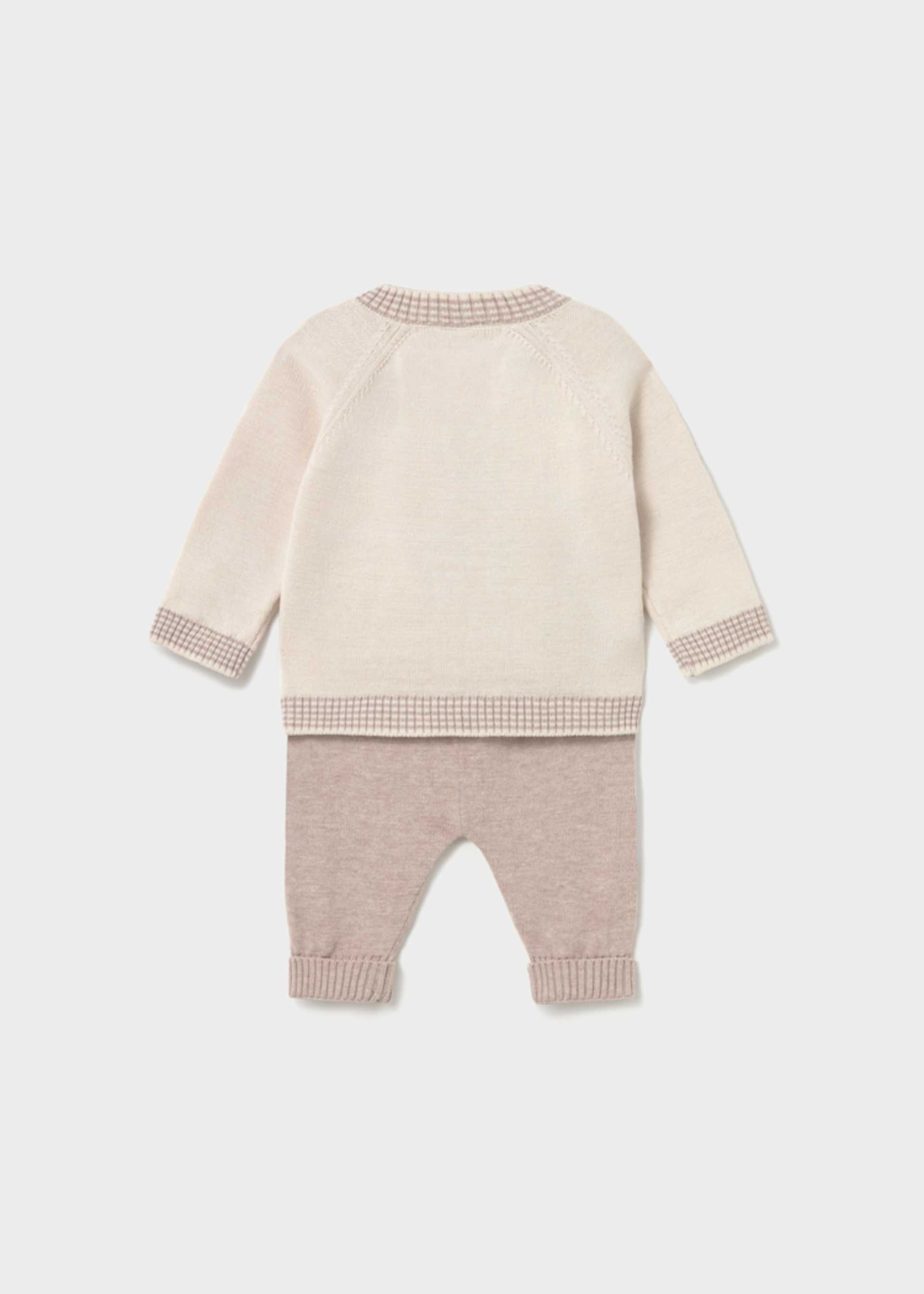 Set Hose und Sweatshirt Bärchen Neugeborene Jungen