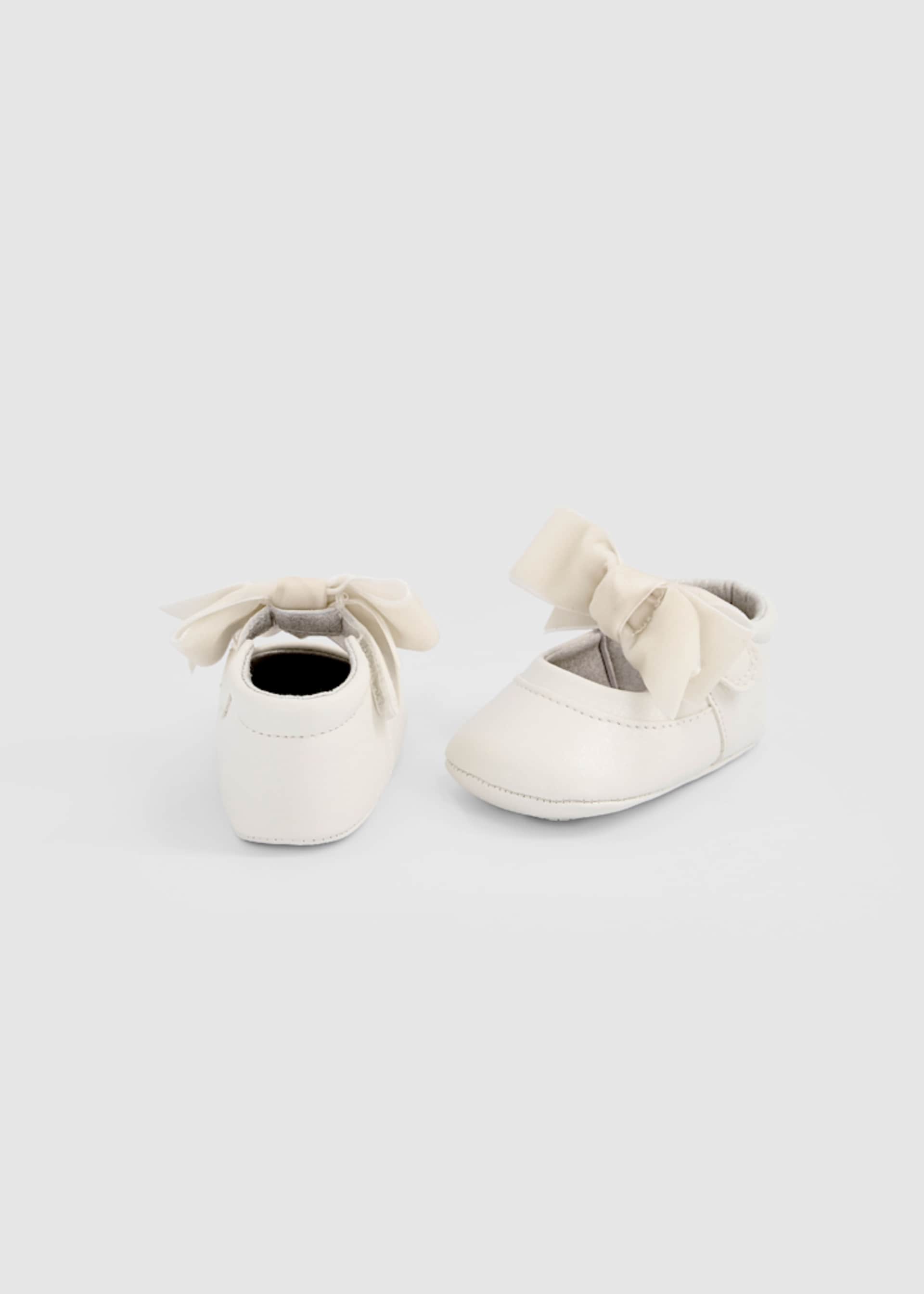 Riemchen-Ballerinas Schleife Neugeborene Mädchen