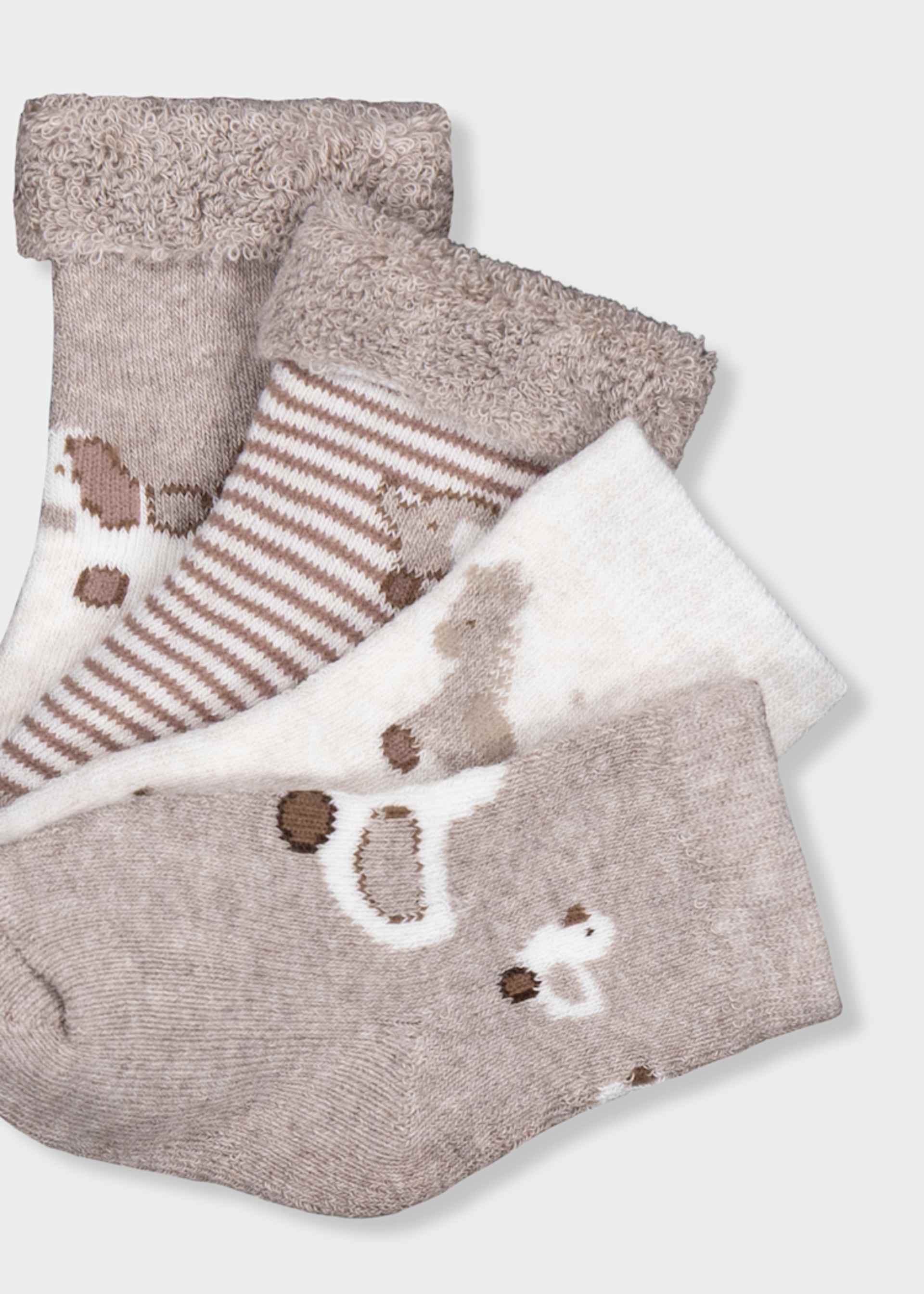 Newborn 4 Socks Set Newborn 4 Socks Set
