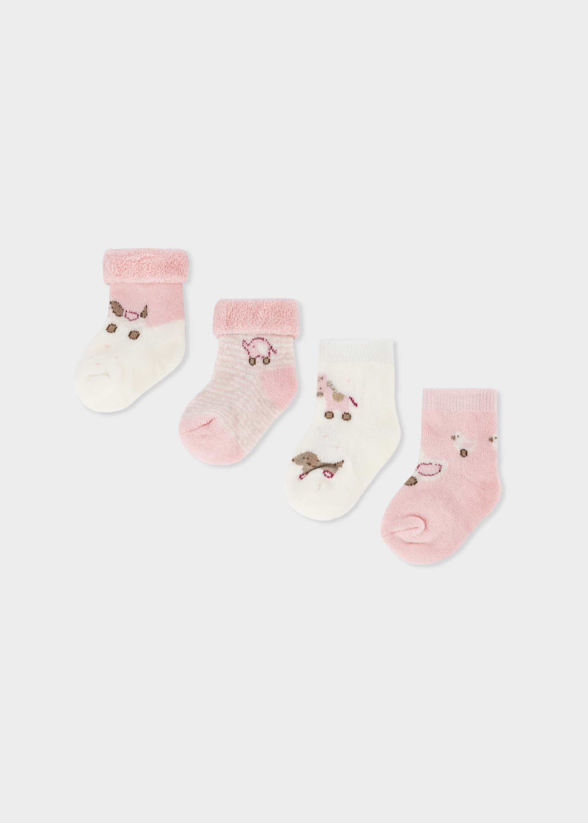 Newborn 4 Socks Set