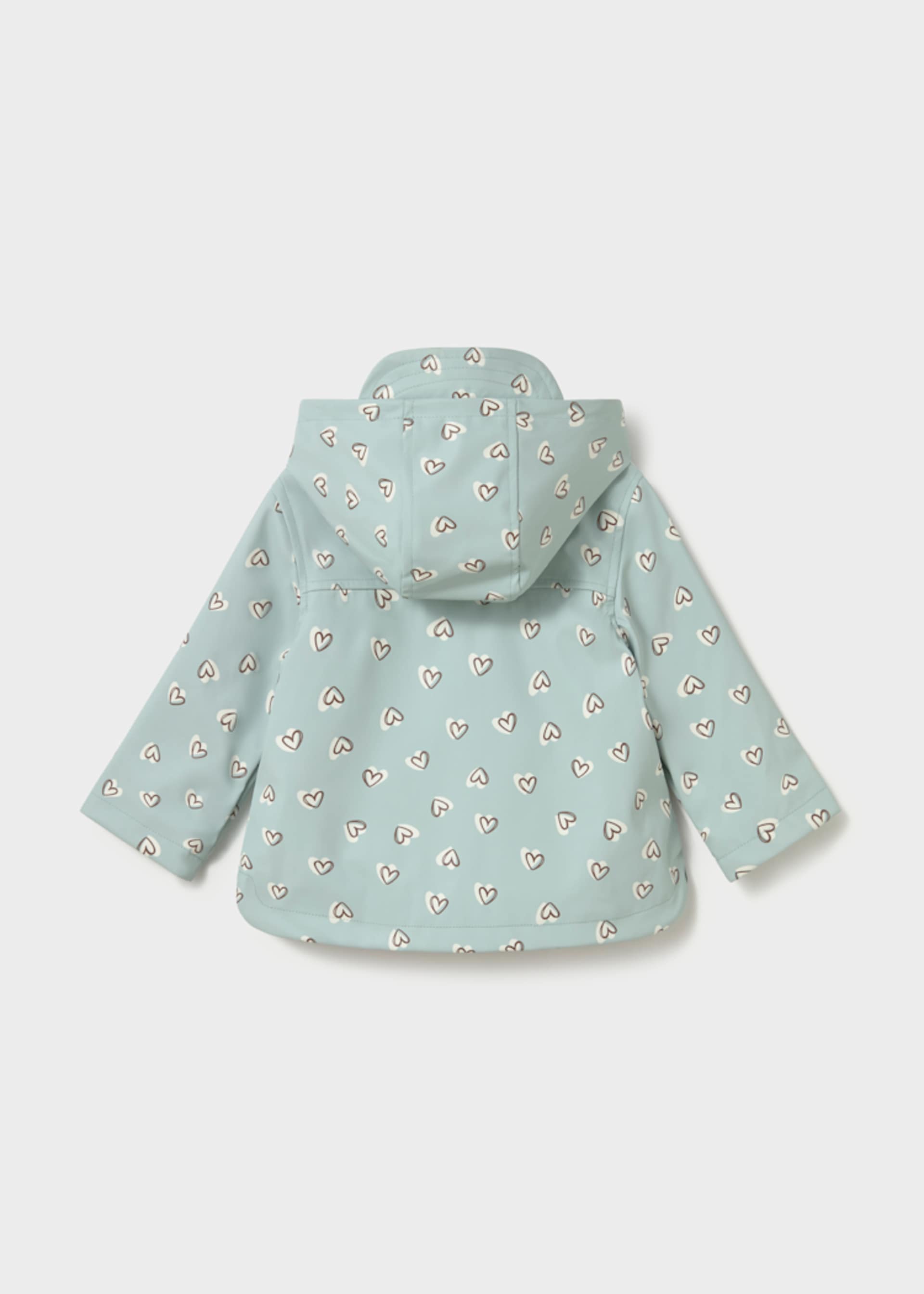 Printed baby raincoat