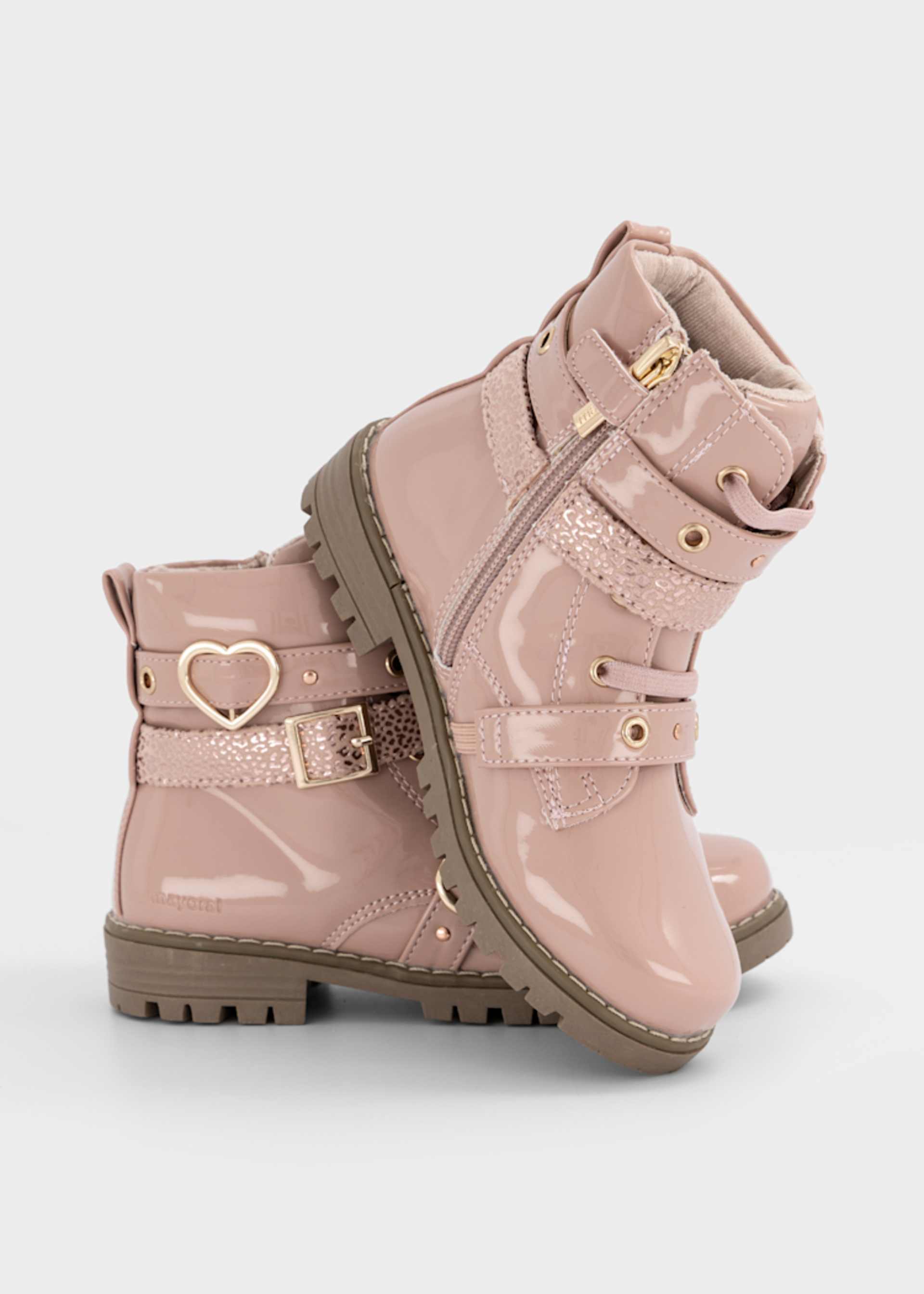 Bottines biker fille