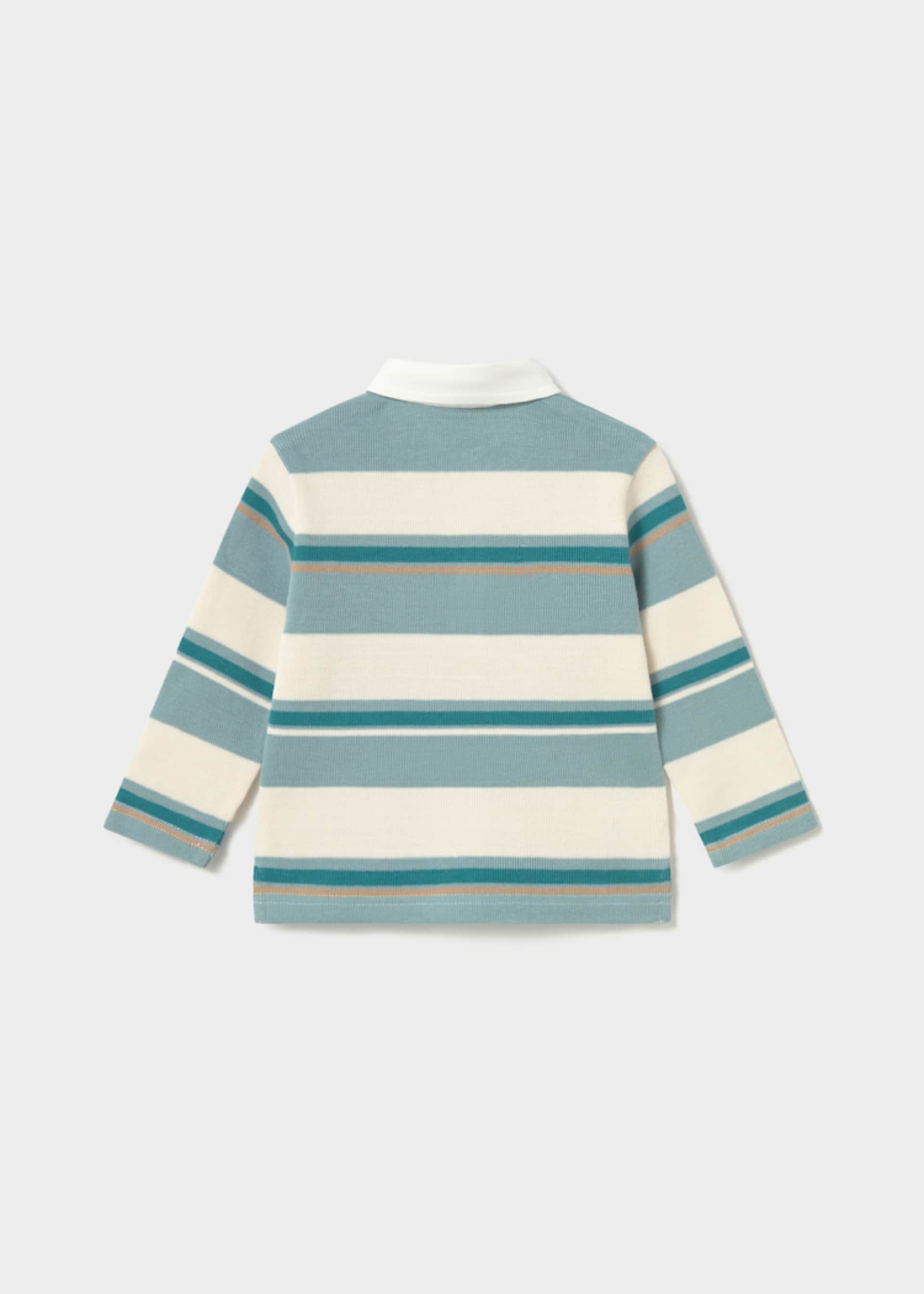 Baby striped polo top