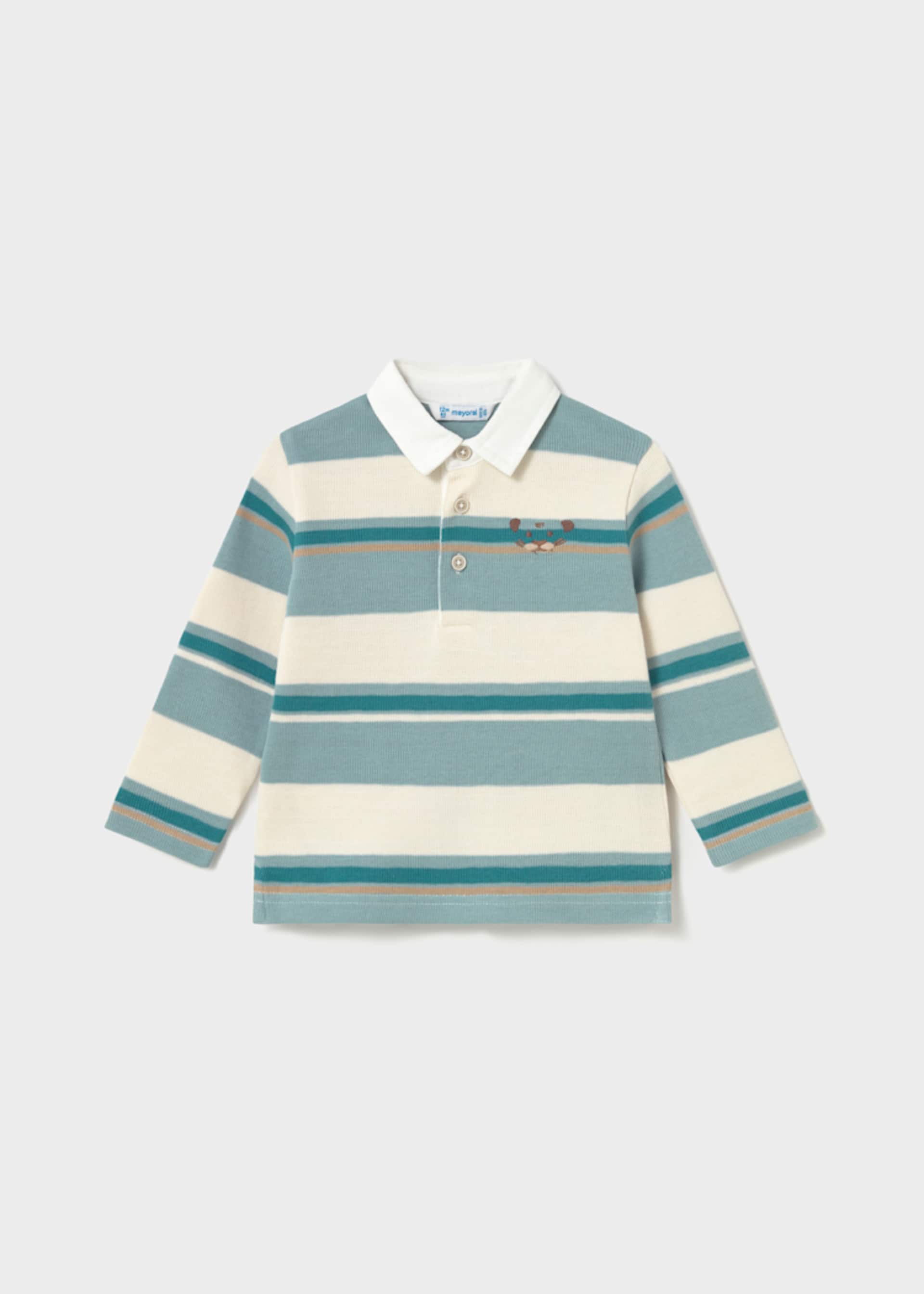 Polo rayé bébé