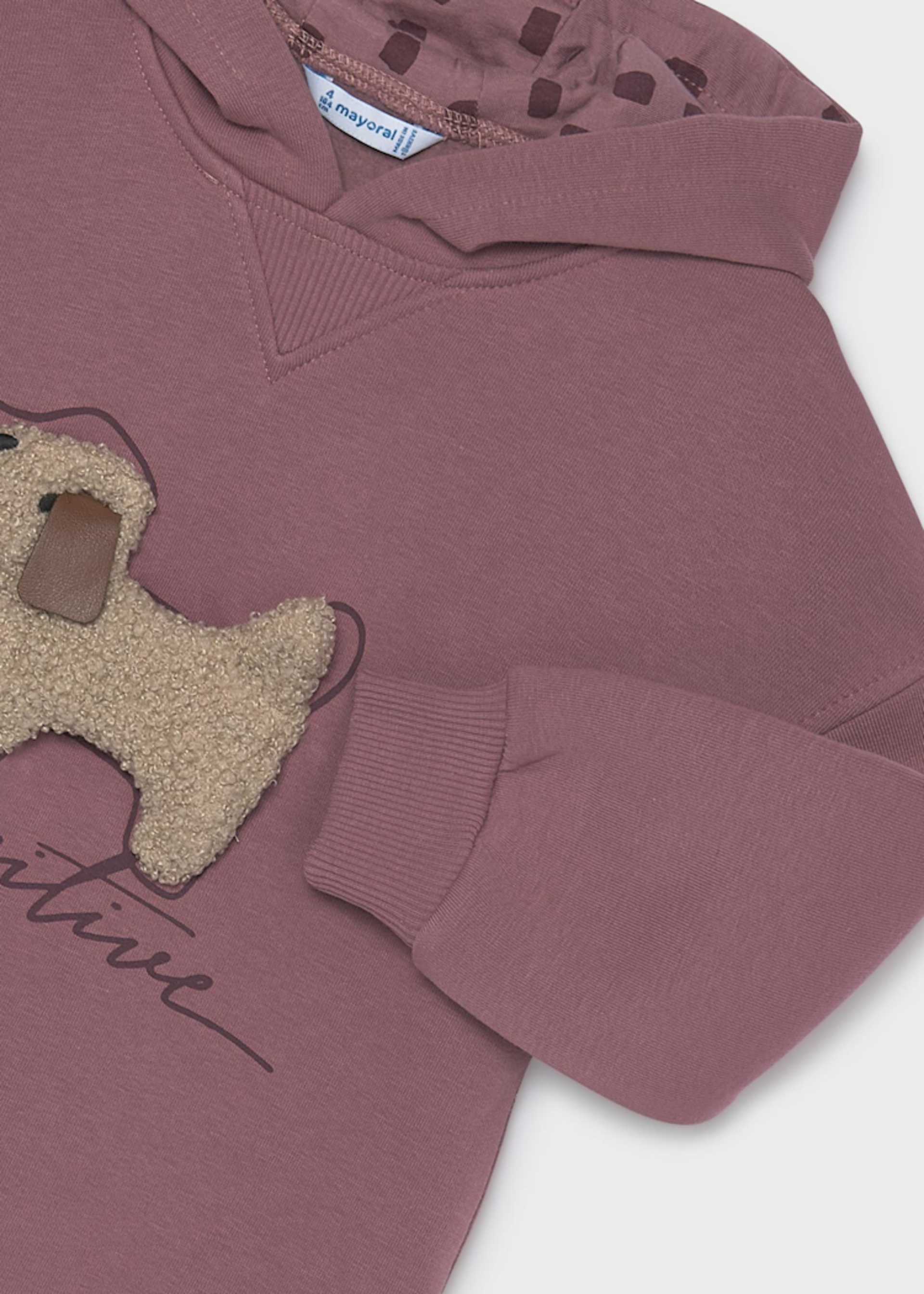 Kapuzen-Sweatkleid Mädchen Kapuzen-Sweatkleid Mädchen