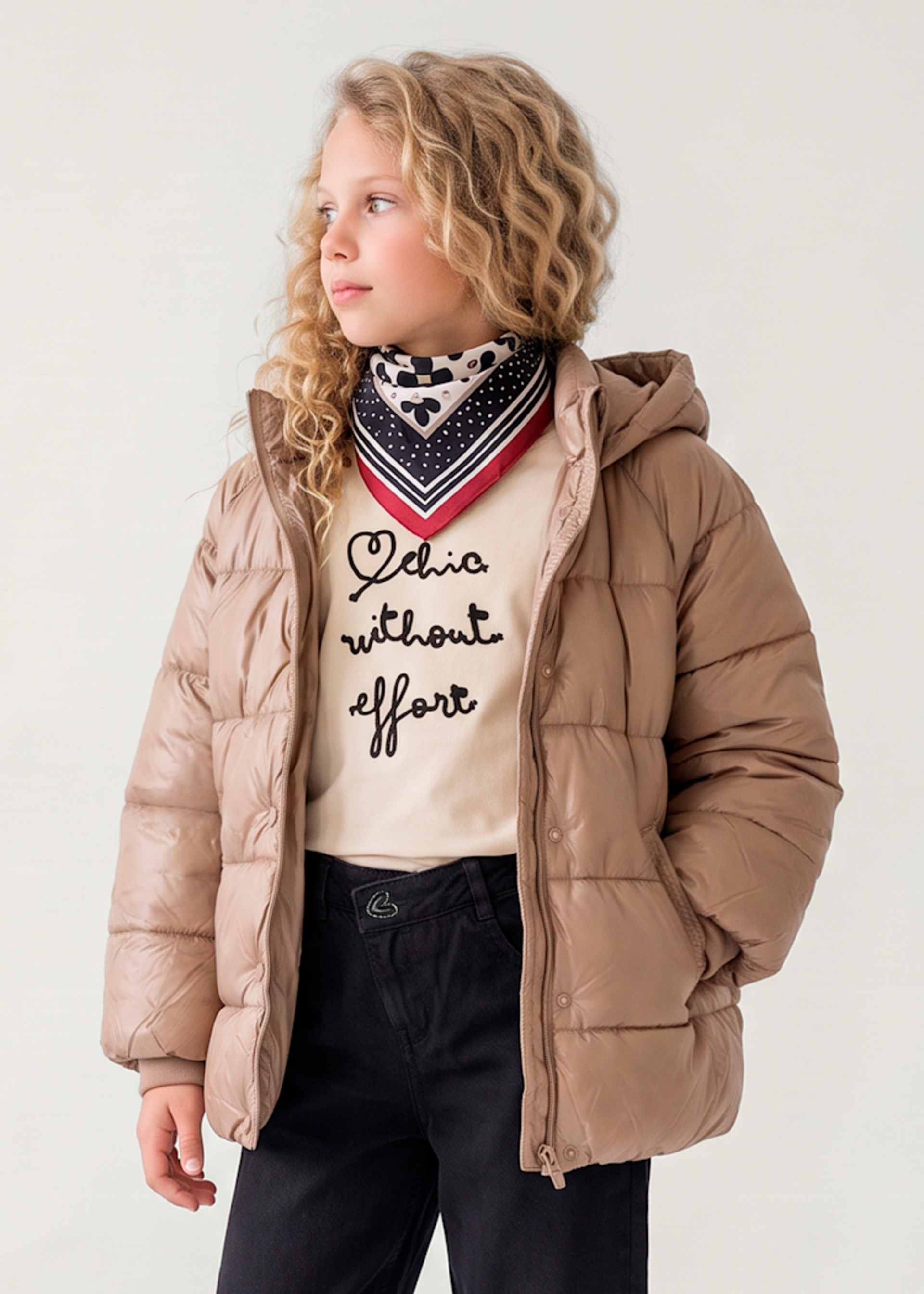 Coat girl