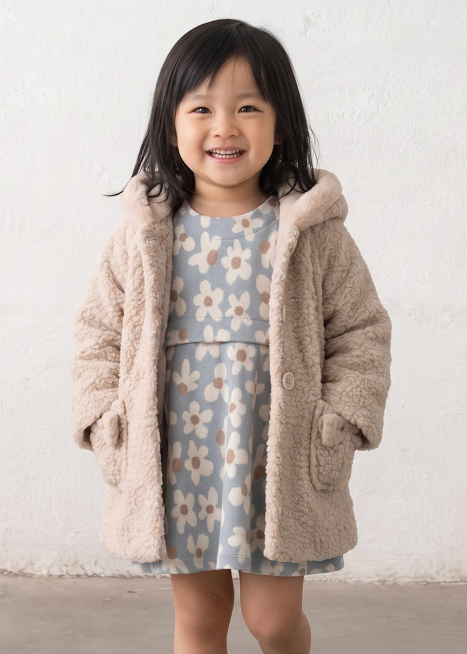 Baby Terry Hooded Coat