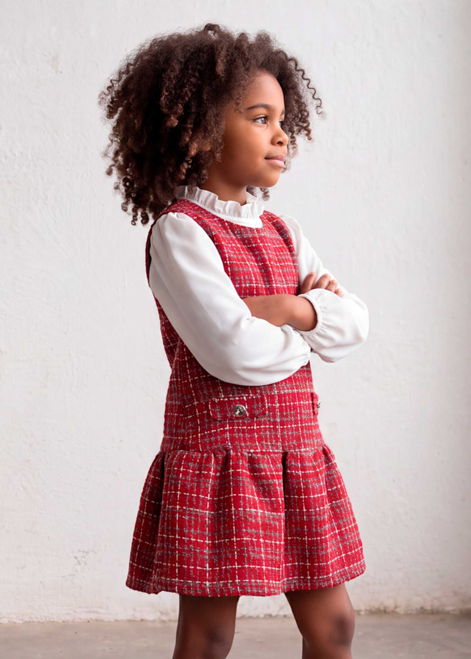 Girls' pinafore dress Girls' pinafore dress