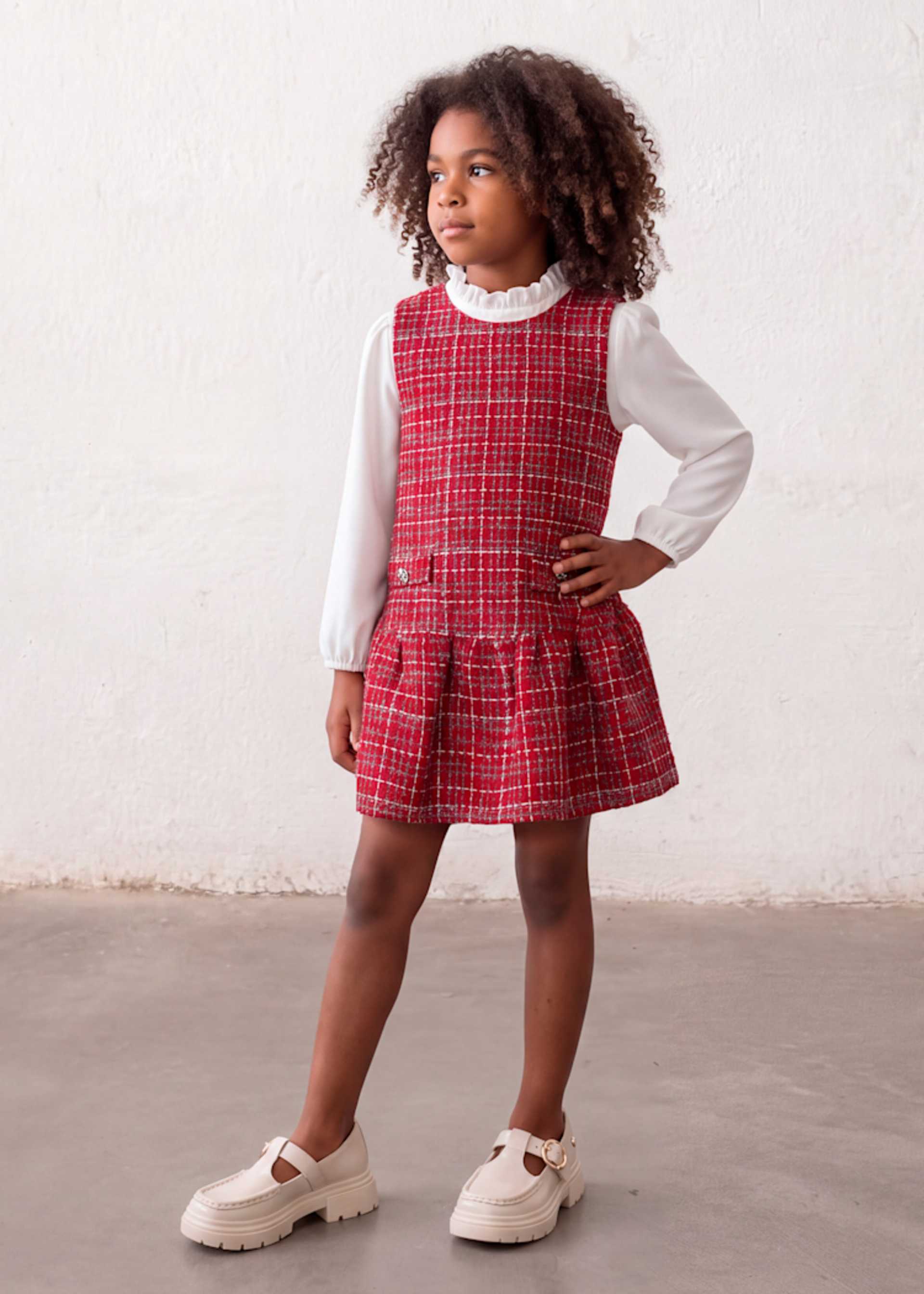 Girls' pinafore dress Girls' pinafore dress