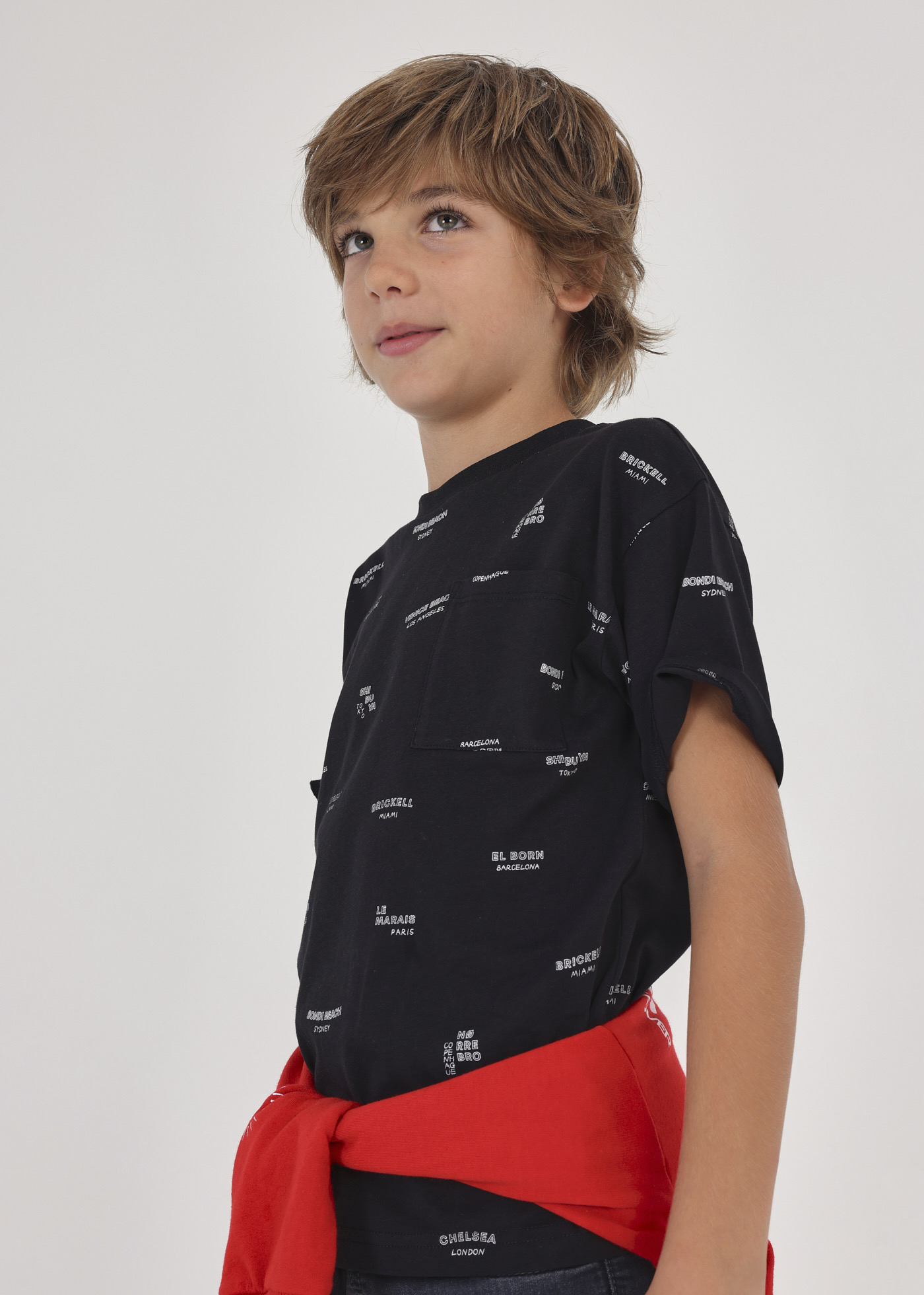 Sustainable cotton print Tshirt boy Mayoral