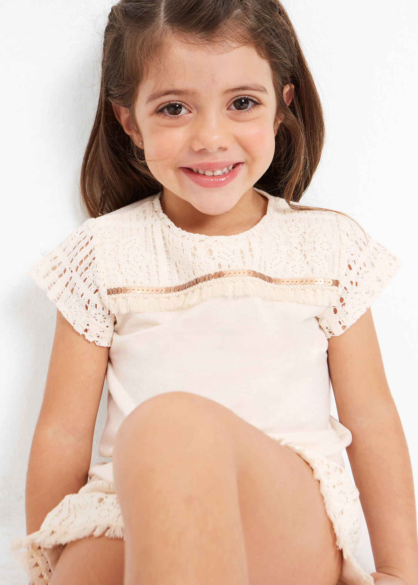 Girls Digital Mascotte Print T-shirt main image 1