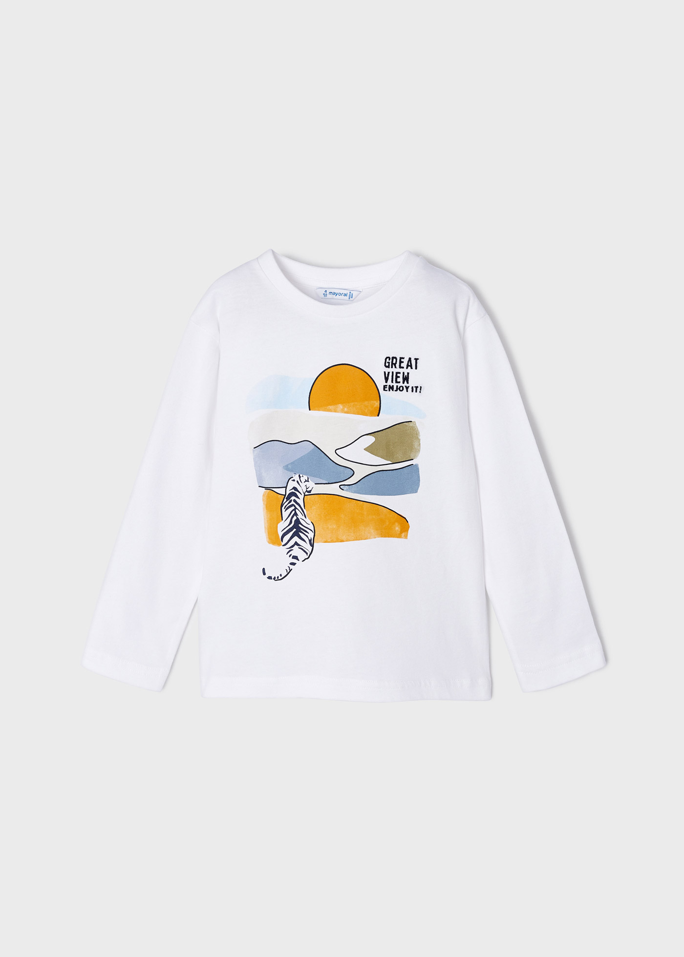 Long Sleeve Sustainable Cotton T-Shirt Boy | Mayoral ®