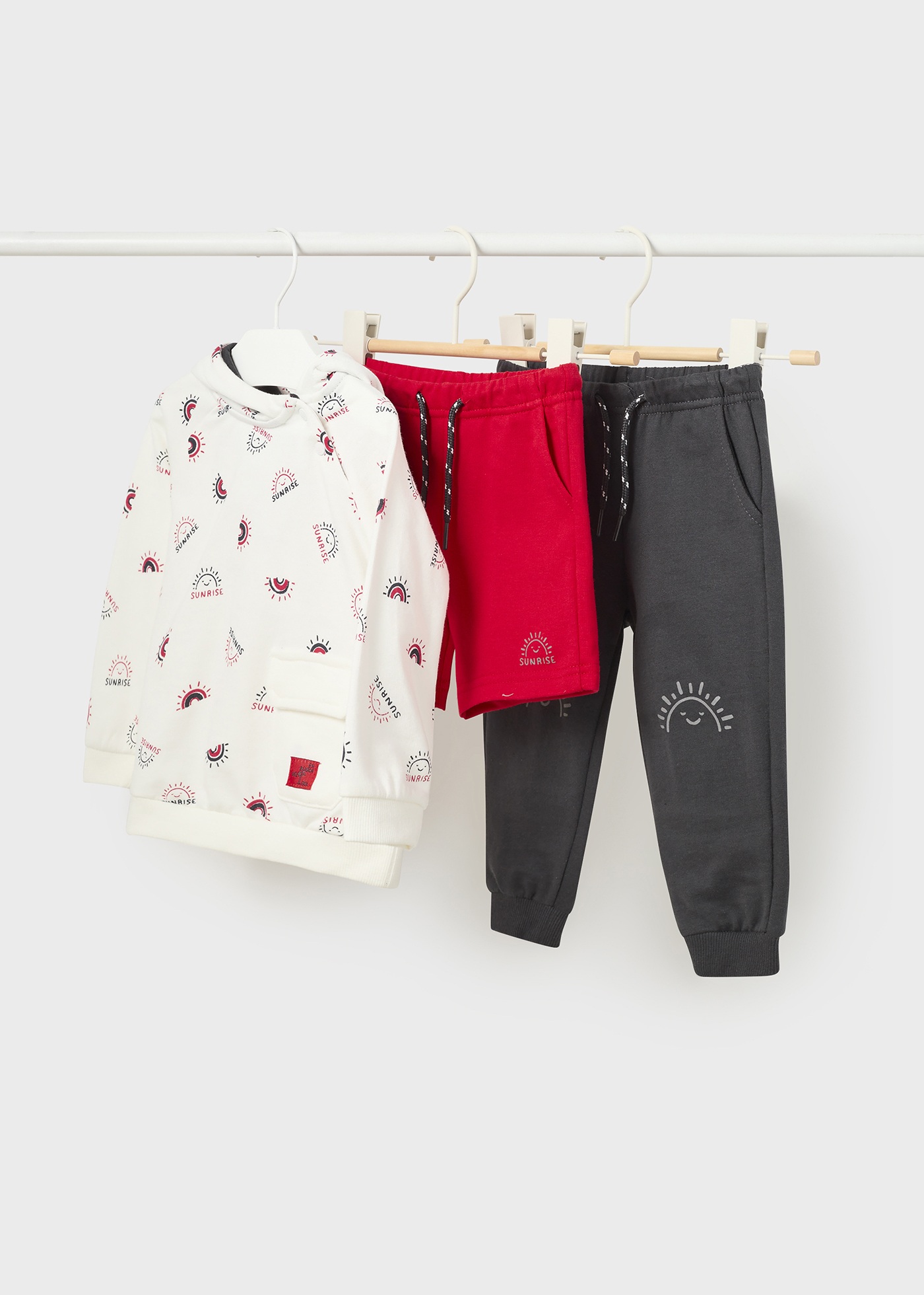 Mayoral Jogginganzug 3-teilig Für Baby Jungen - Eis Design
