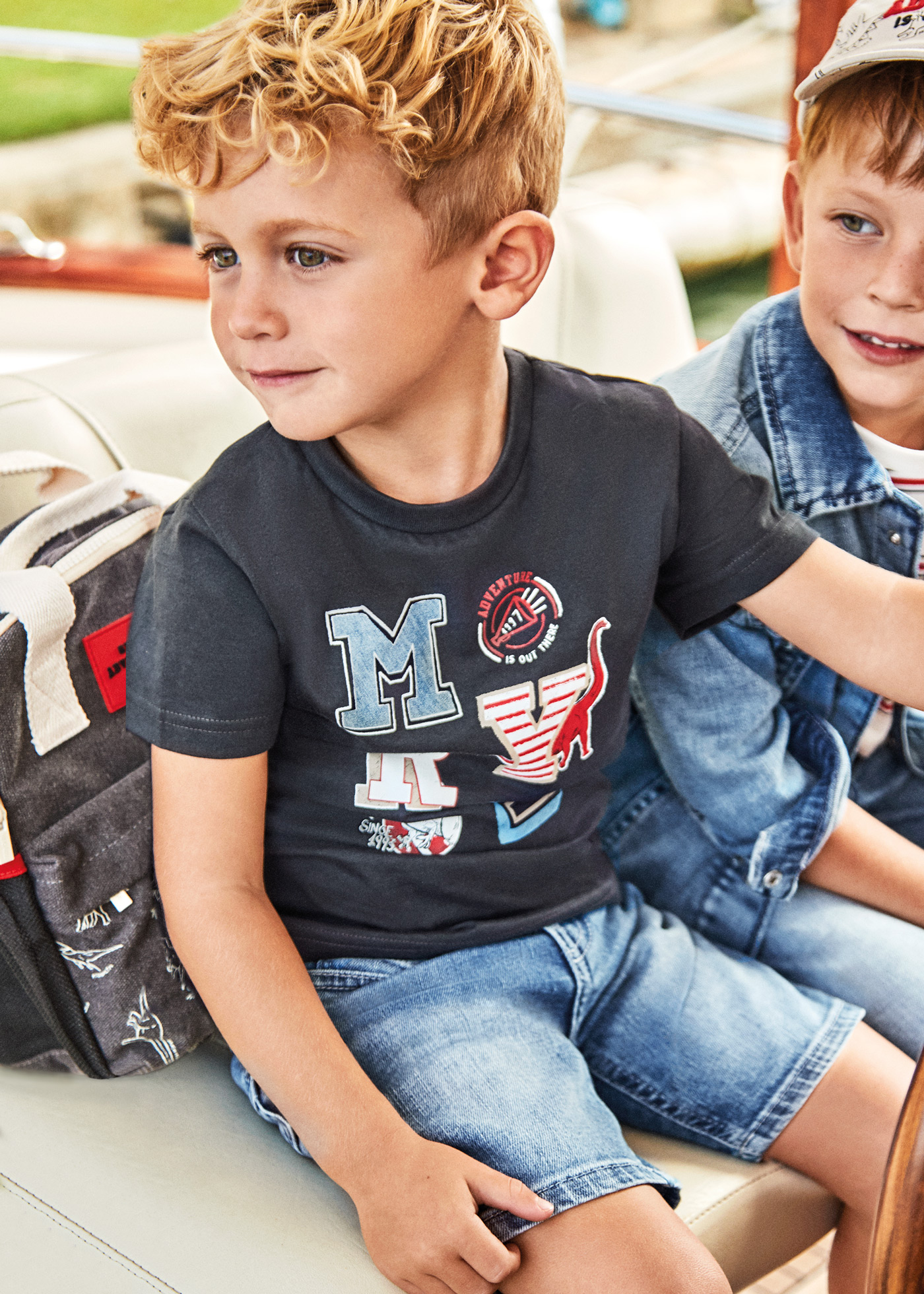 Short Jean Garçon KIDS ONLY - Coton Stretch - Décontracté - Taille Normale