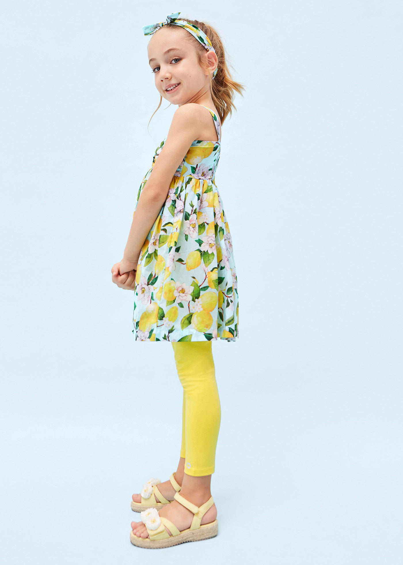 Girly Lemon Pattern Leggings