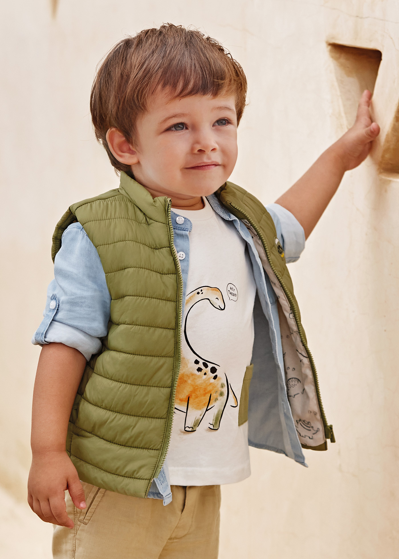 Lightweight gilet baby Mayoral