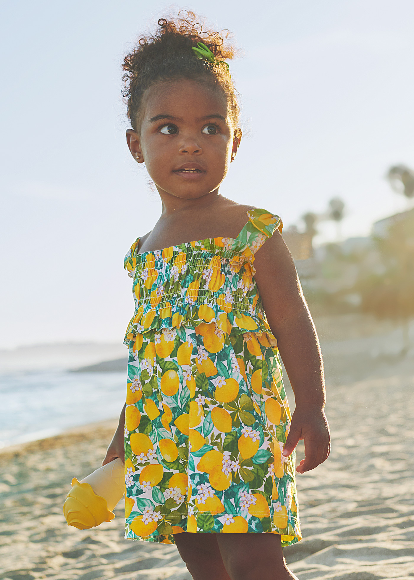 Yellow store romper baby