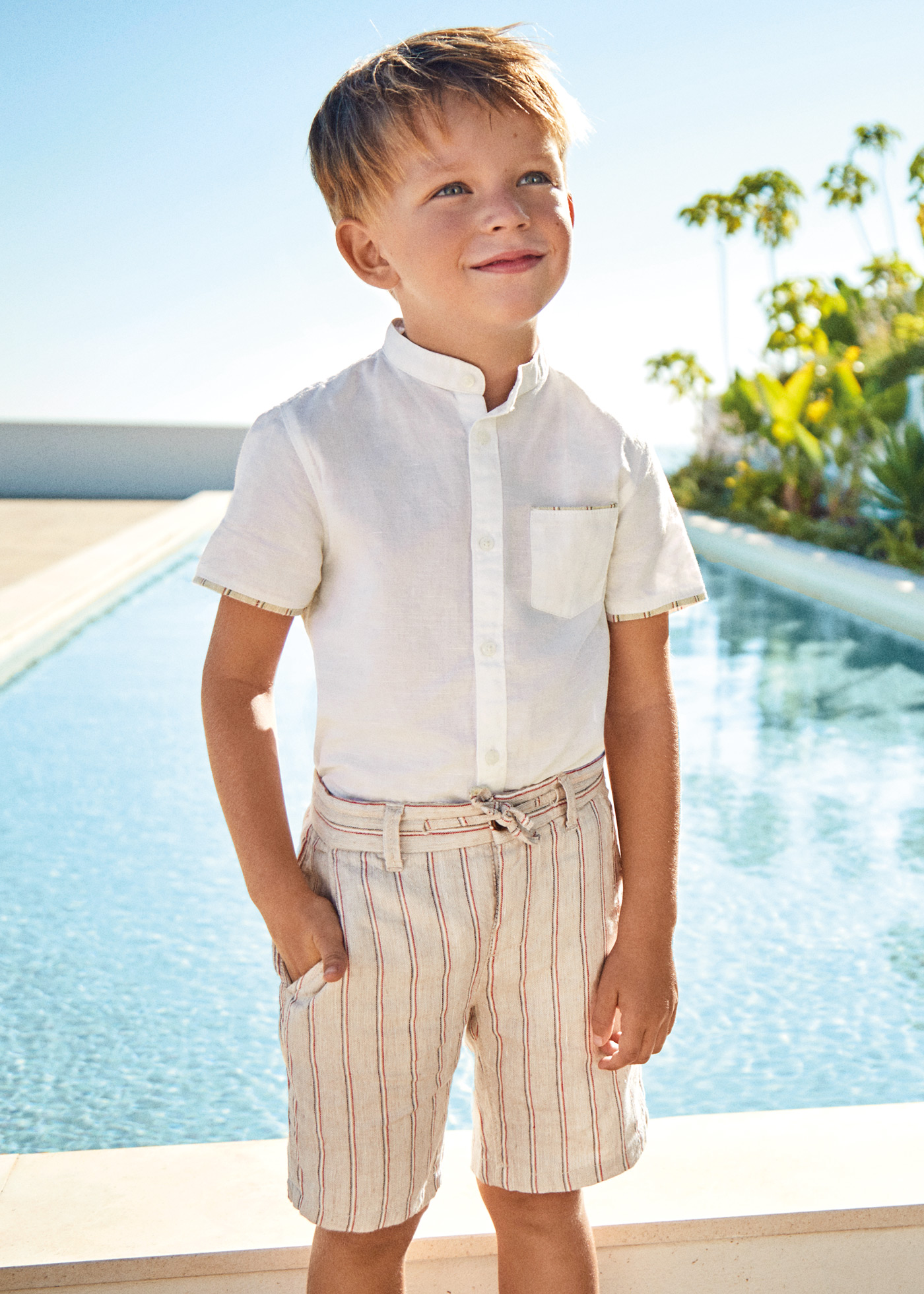 2-Piece Linen Set Boy | Mayoral