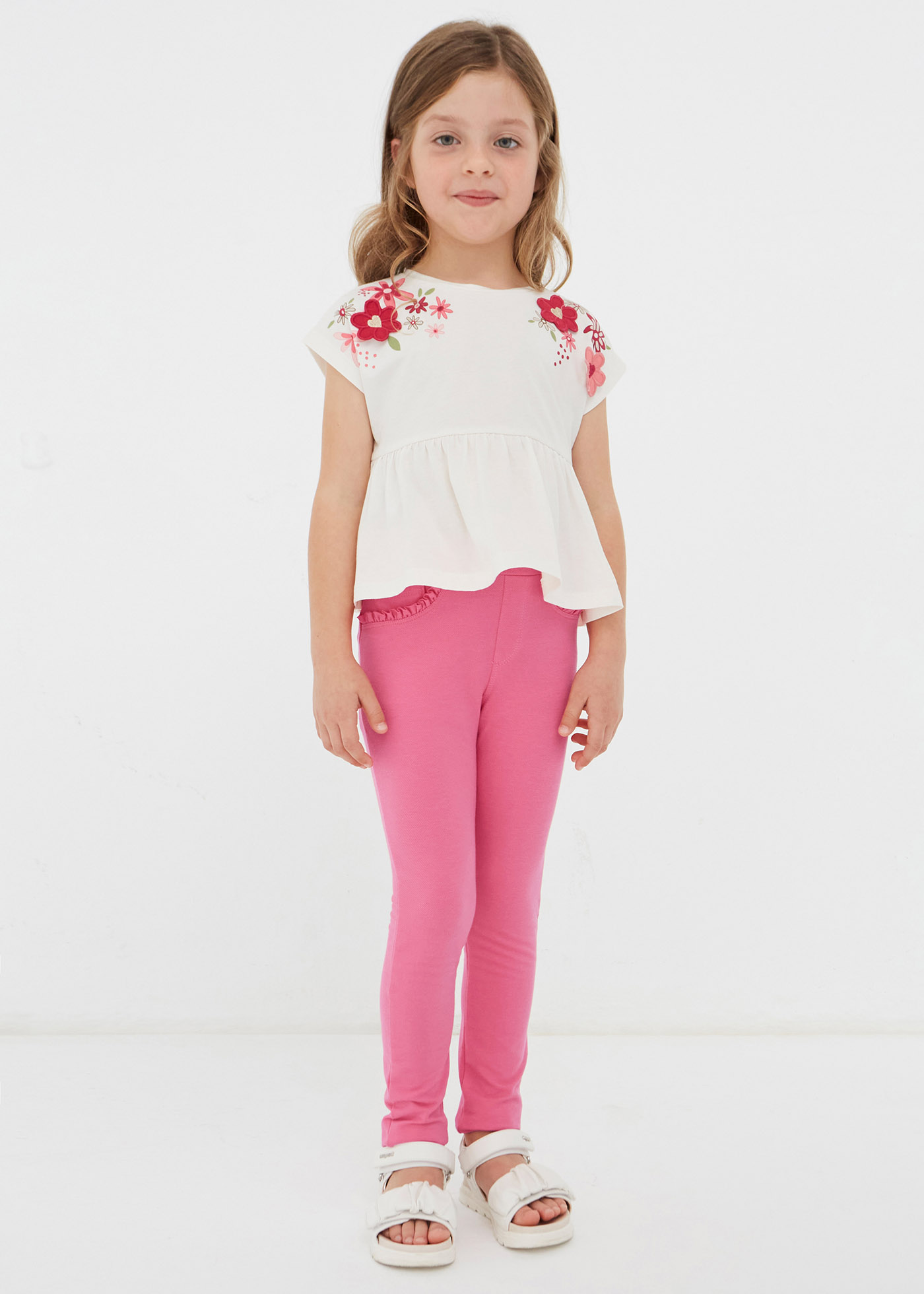 Pantalon Costume Fille élastique Avec Poches - Taille 5 à 14 Ans - Pour école, Sortie, Habillage - 11